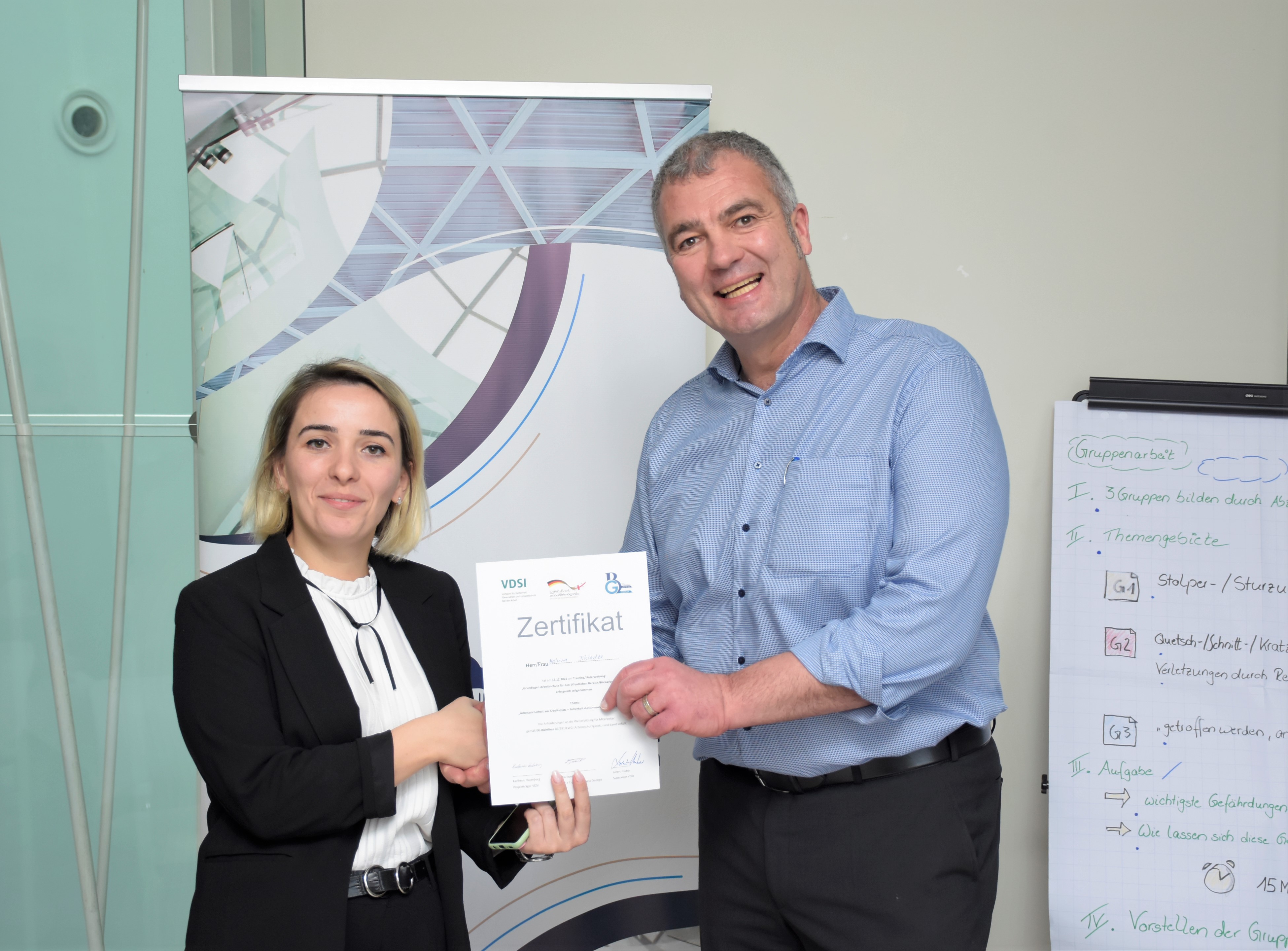 აჭარის უმაღლეს საბჭოში, უსაფრთხო გარემოს შექმნის მიზნით,  ტრენინგი ჩატარდა