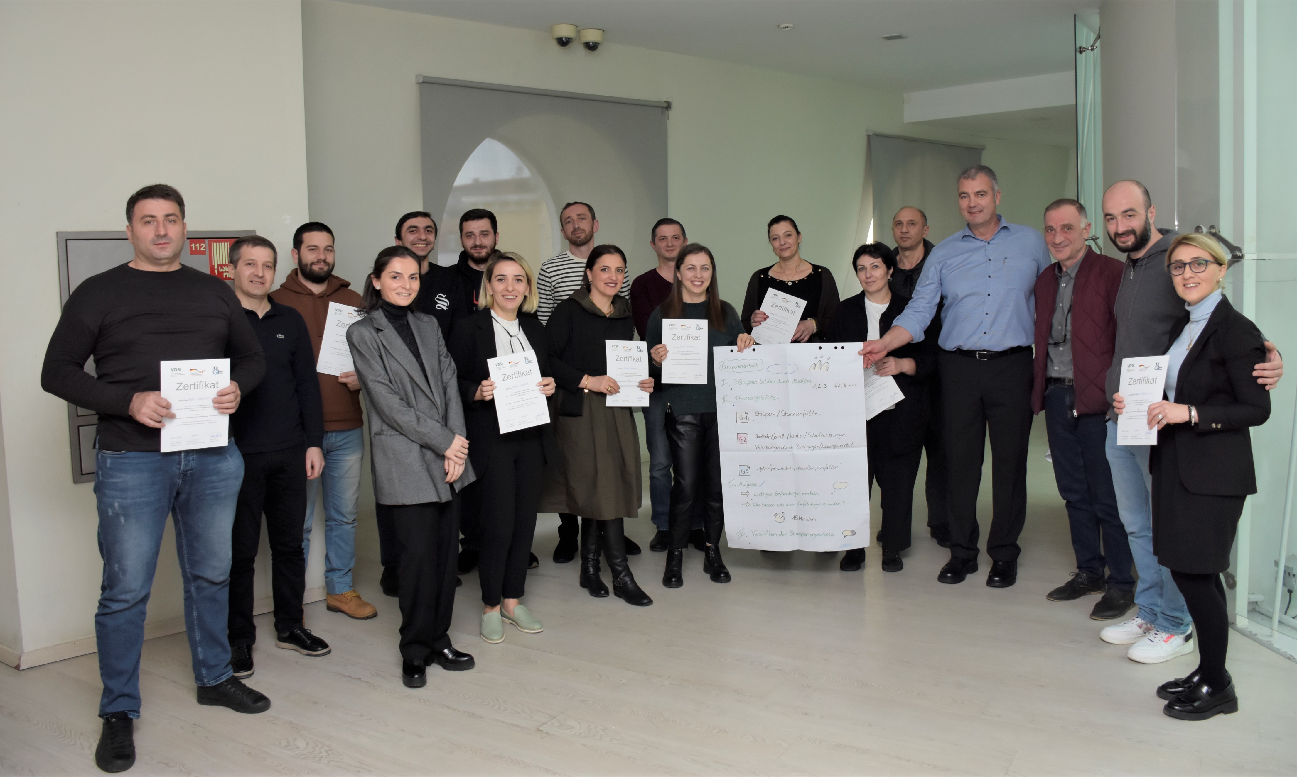 აჭარის უმაღლეს საბჭოში, უსაფრთხო გარემოს შექმნის მიზნით,  ტრენინგი ჩატარდა