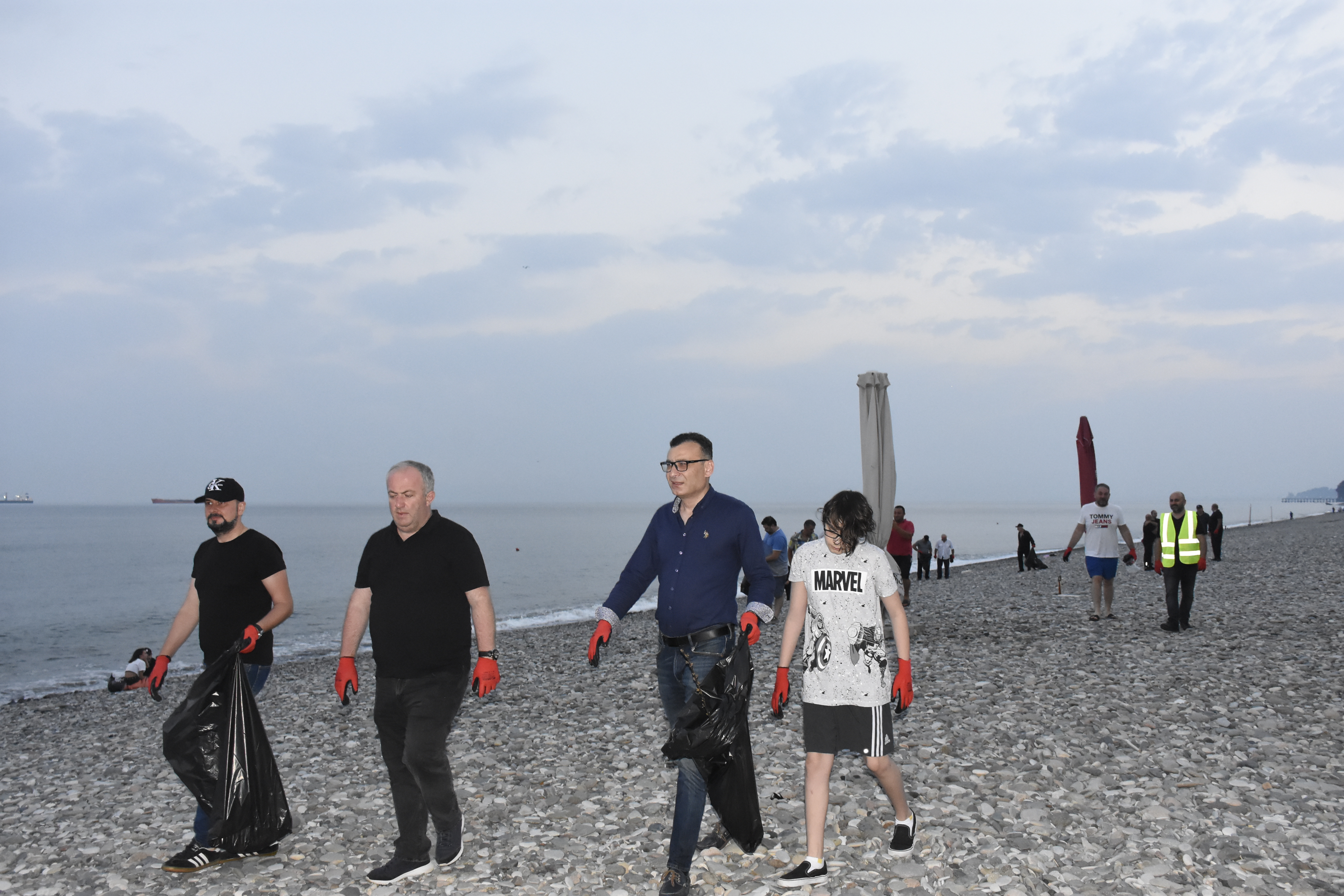 ტიტე აროშიძემ დასუთავების აქციაში მიიღო მონაწილეობა