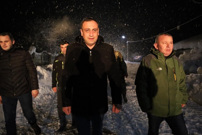 მამუკა თურმანიძე ქედაში სტიქიის სალიკვიდაციო სამუშაოებში აქტიურად არის ჩართული