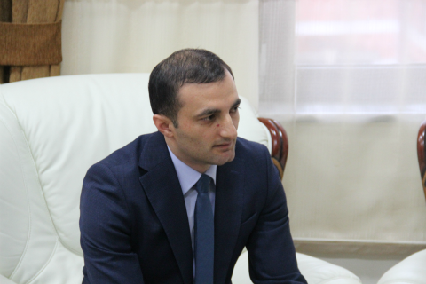 დავით გაბაიძემ ლიტვის საგანგებო და სრულუფლებიან ელჩს უმასპინძლა