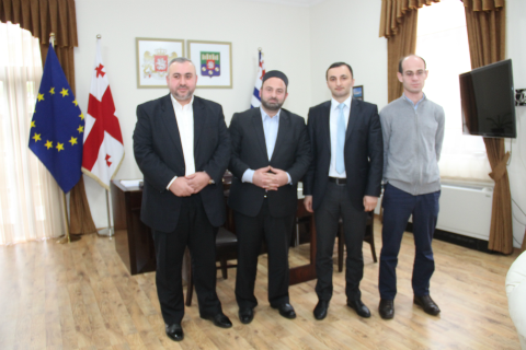 უმაღლესი საბჭოს თავმჯდომარე დასავლეთ საქართველოს მუფთს შეხვდა