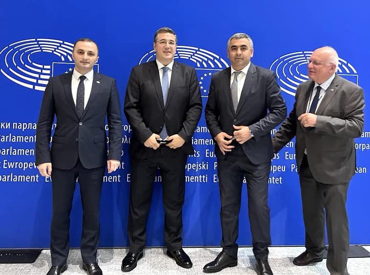 დავით გაბაიძის ვიზიტი ბრიუსელში დასრულდა