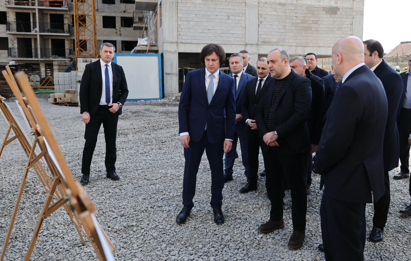 ირაკლი კობახიძე „ოცნების ქალაქის“ მშენებლობის მეორე ეტაპის მიმდინარეობას გაეცნო