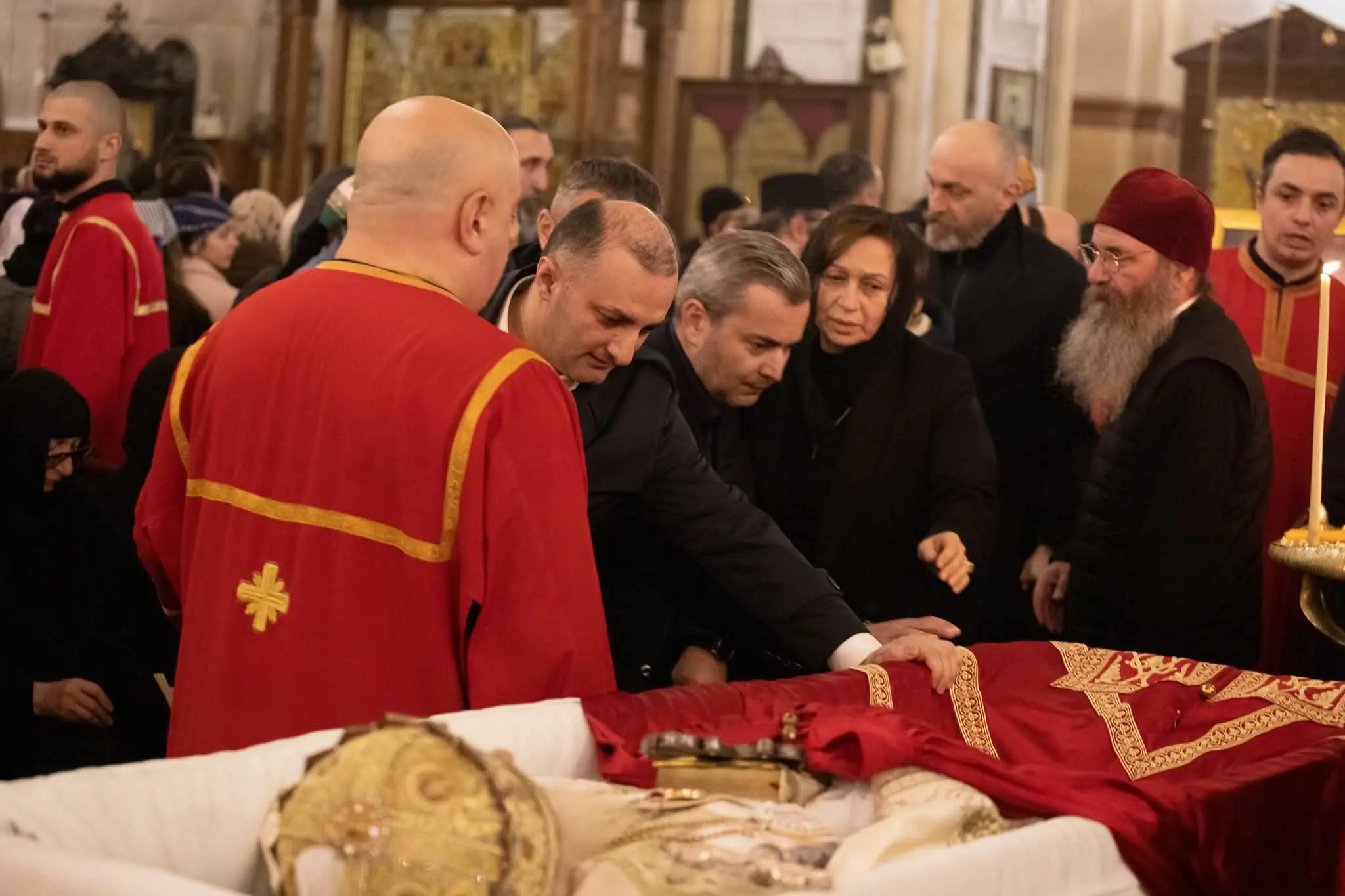 საქართველო - ილია მეორეს ემშვიდობება