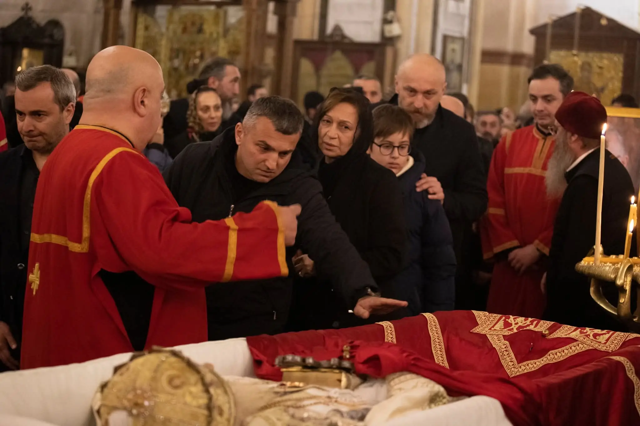 საქართველო - ილია მეორეს ემშვიდობება