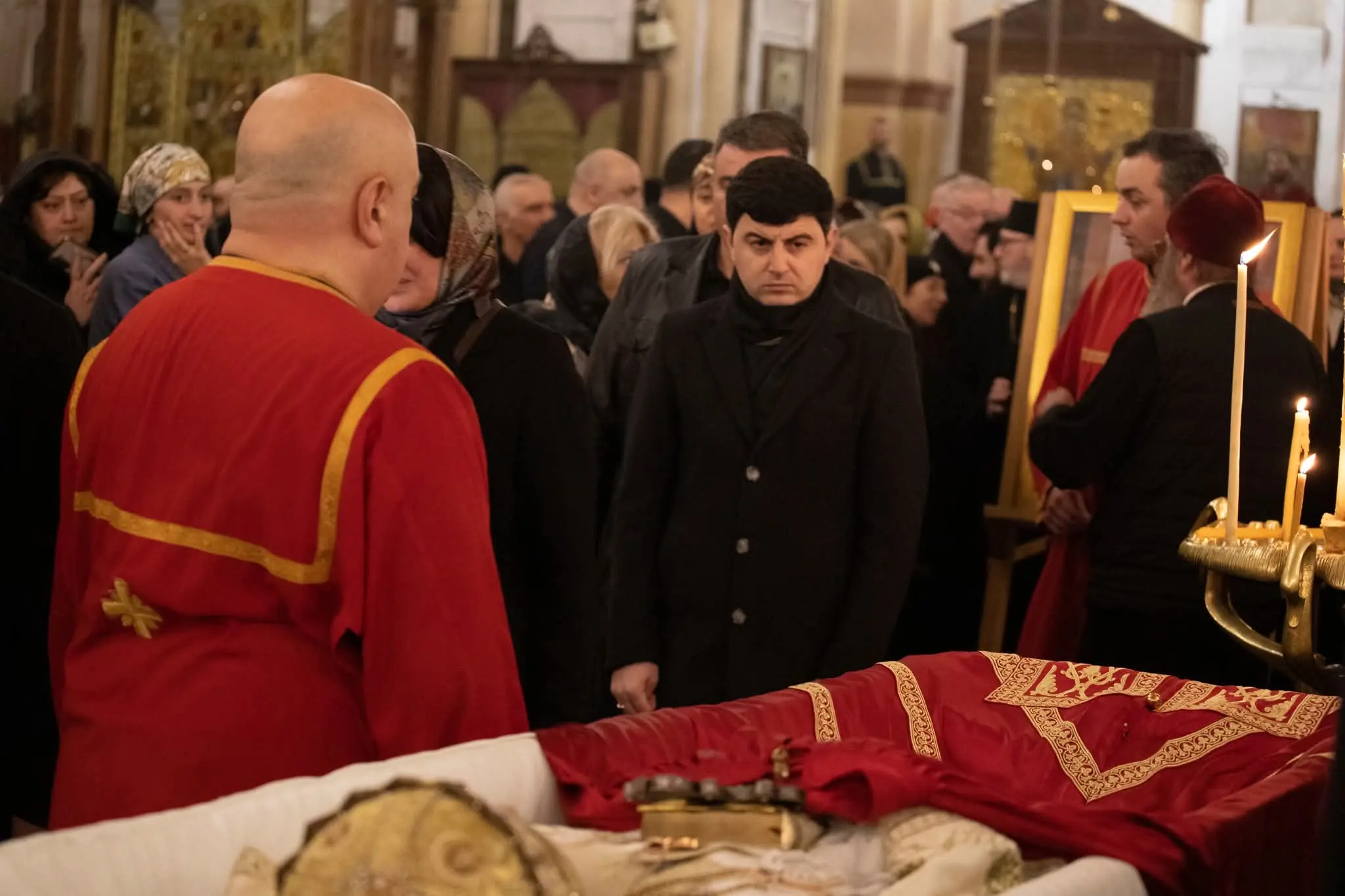 საქართველო - ილია მეორეს ემშვიდობება