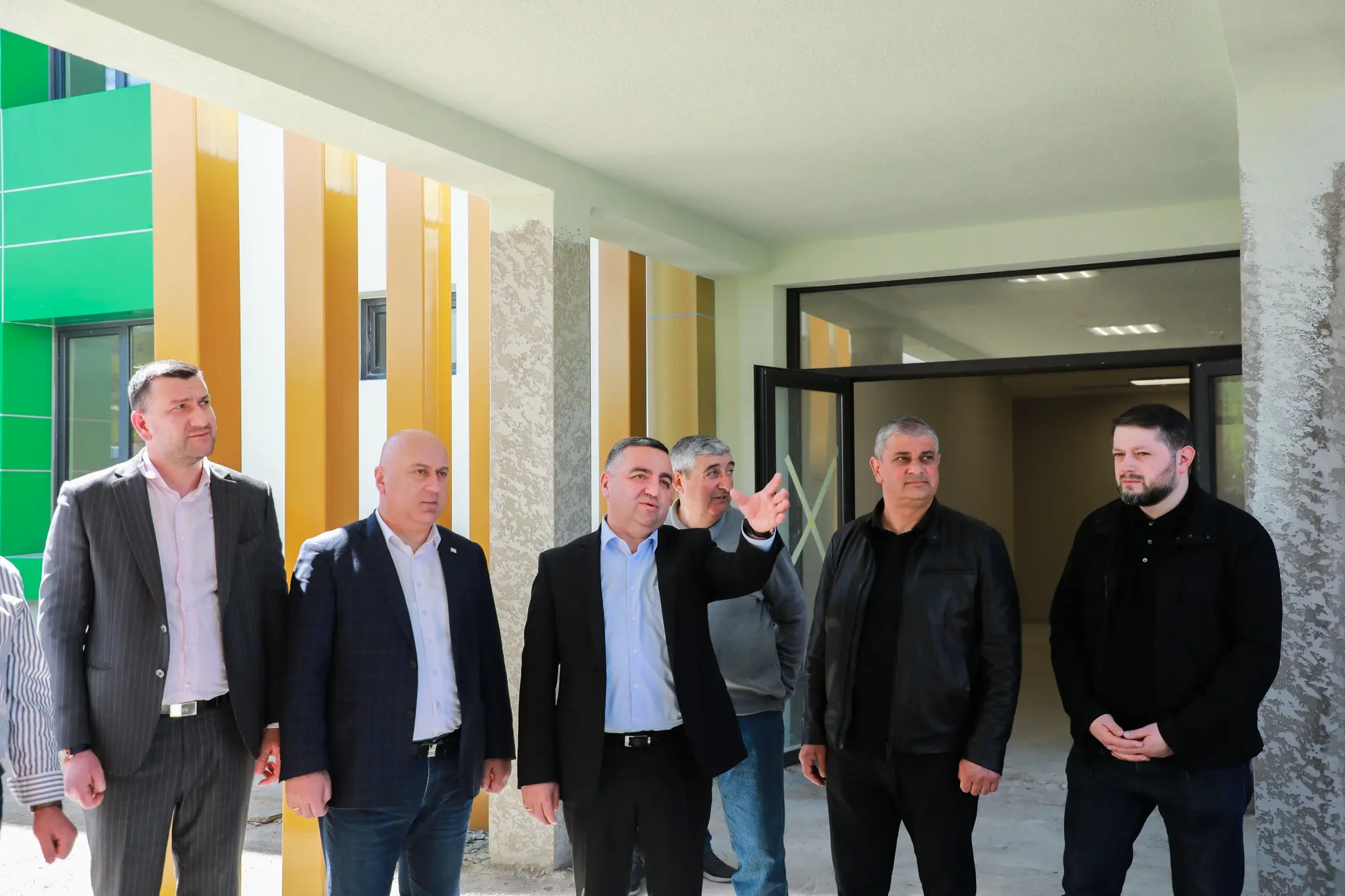 მინდია დიასამიძემ განთიადის საბავშვო ბაღის მშენებლობა დაათვალიერა