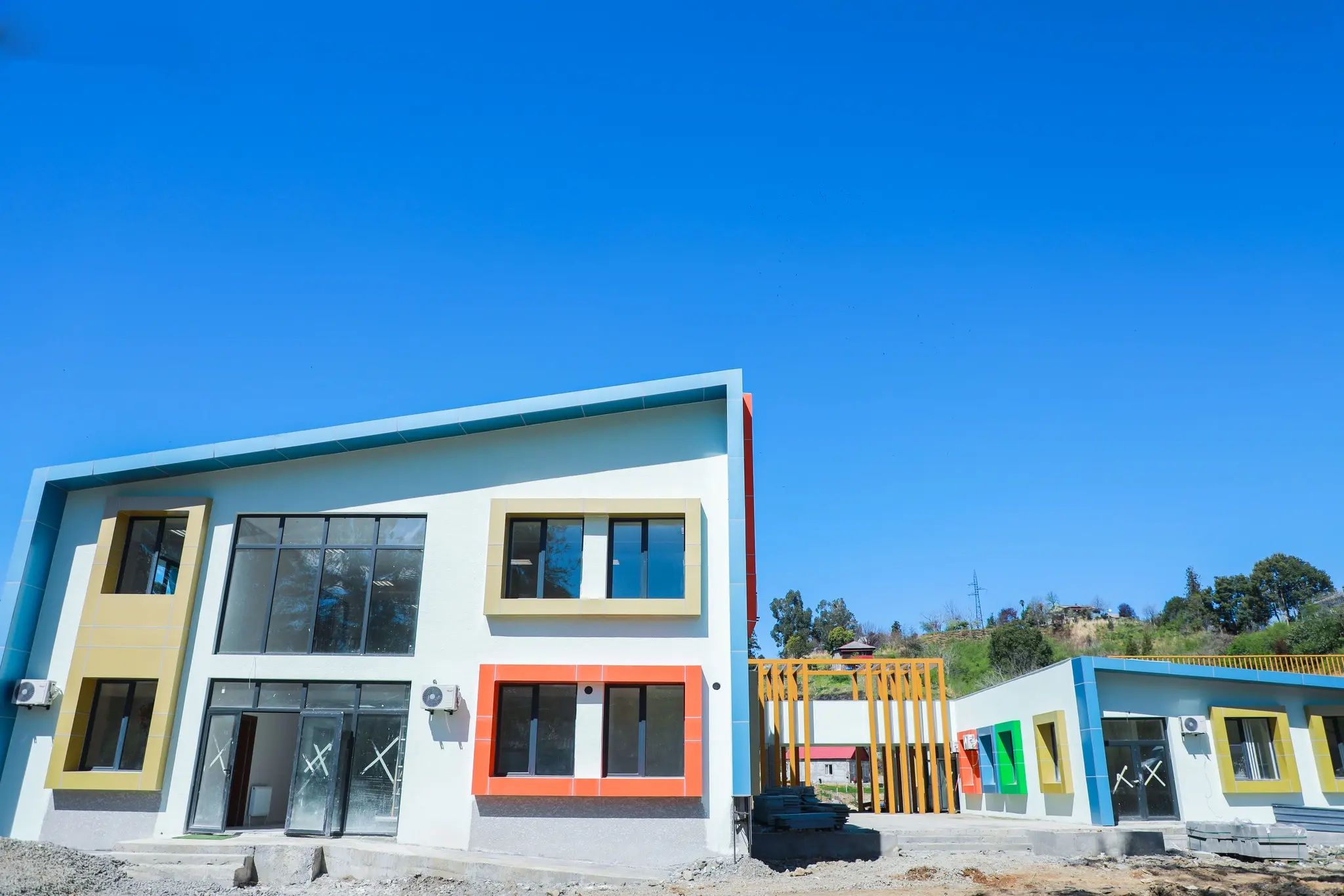 მინდია დიასამიძემ განთიადის საბავშვო ბაღის მშენებლობა დაათვალიერა