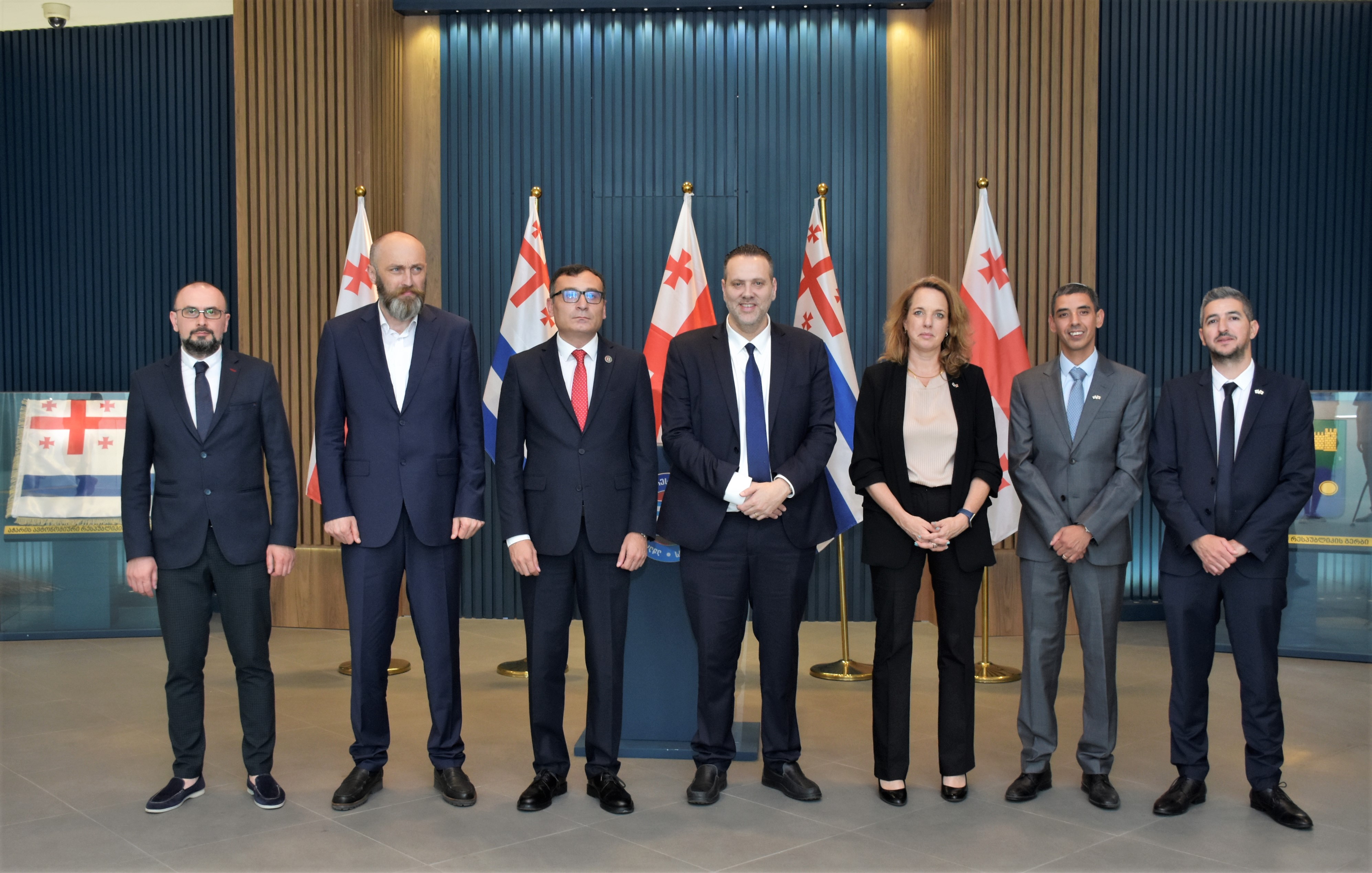 ტიტე აროშიძემ და დავით ბაციკაძემ ისრაელის კულტურისა და სპორტის მინისტრს უმასპინძლეს