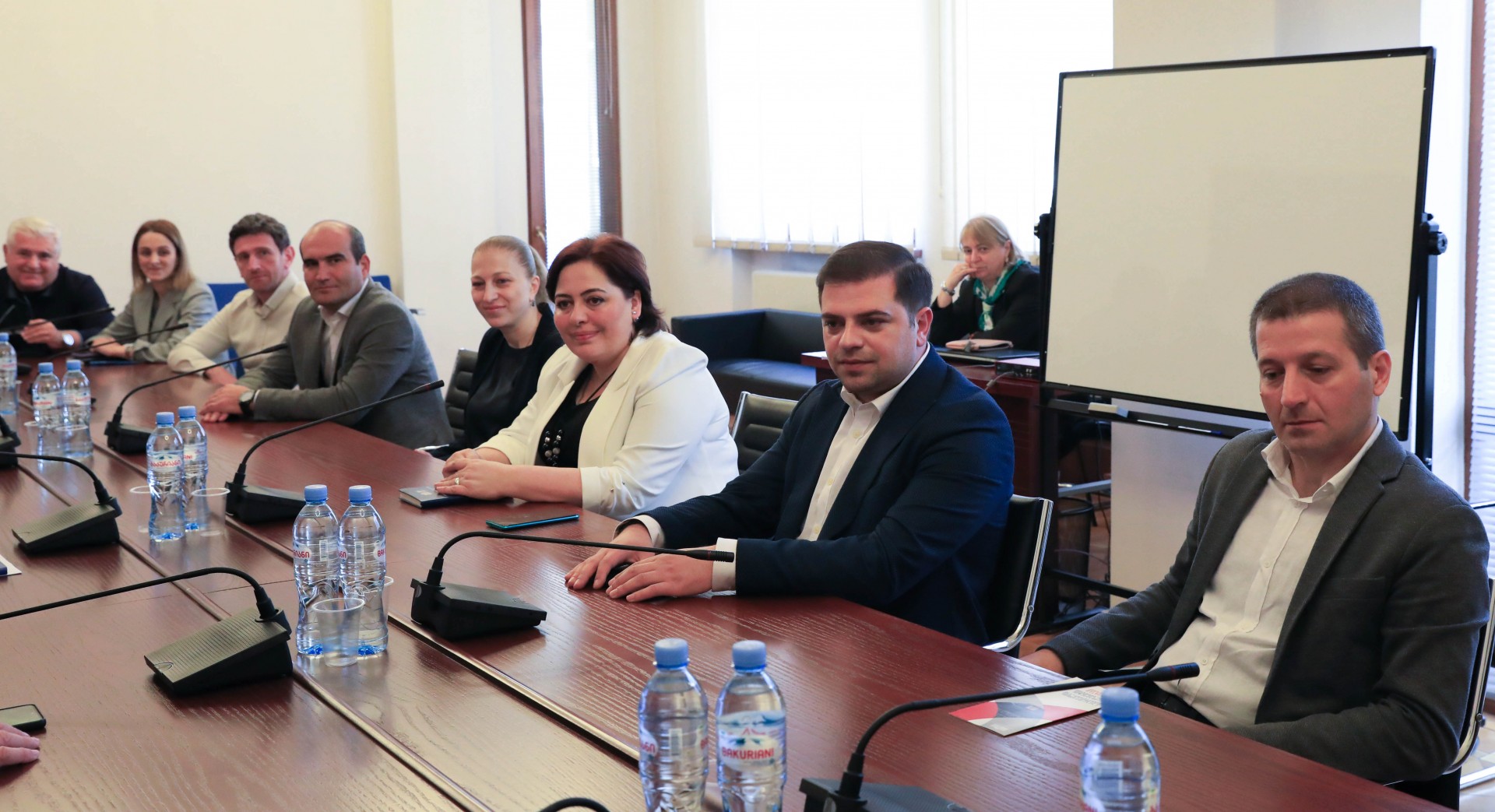 დარგობრივი კომიტეტების შეხვედრა საქართველოს პარლამენტში