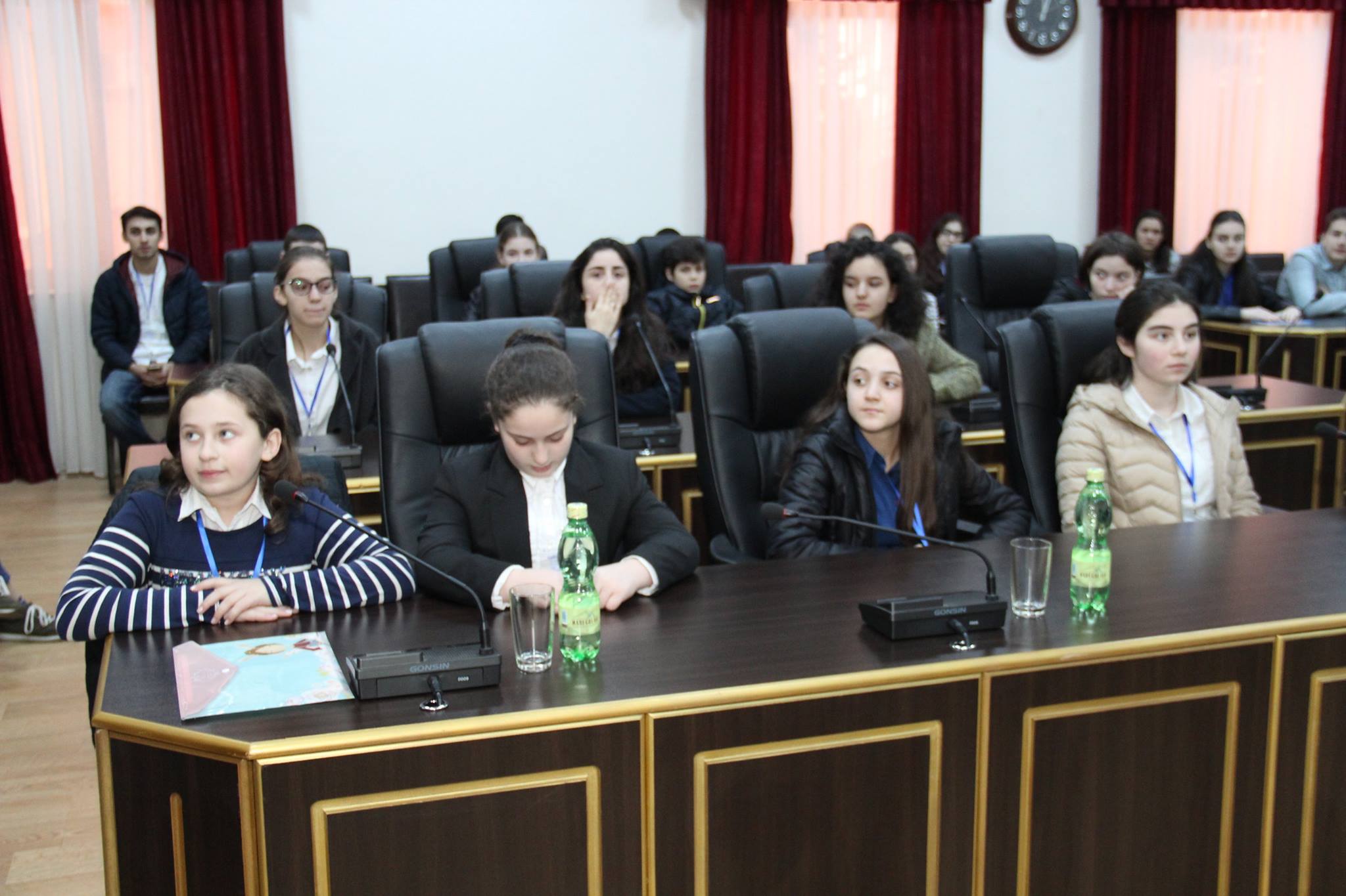 „გაეროს ახალგაზრდული ასამბლეის“ დელეგატები უმაღლეს საბჭოში