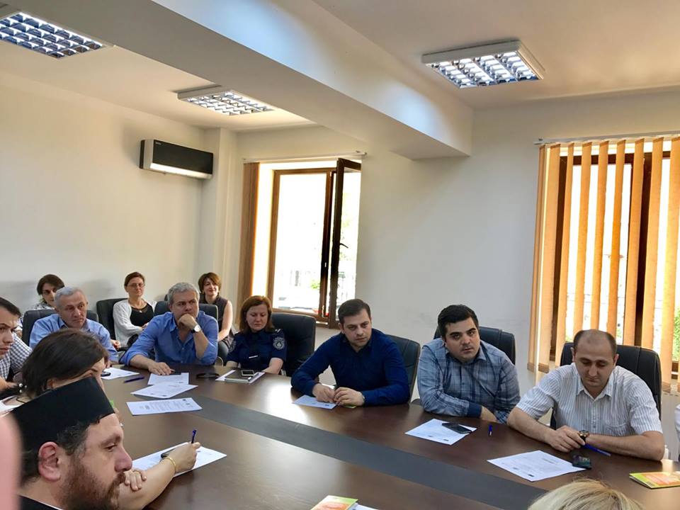 ცოტნე ანანიძე „ადამიანის უფლებები ყველასთვის“  პროექტის ფარგლებში სამუშაო შეხვედრაში მონაწილეობდა