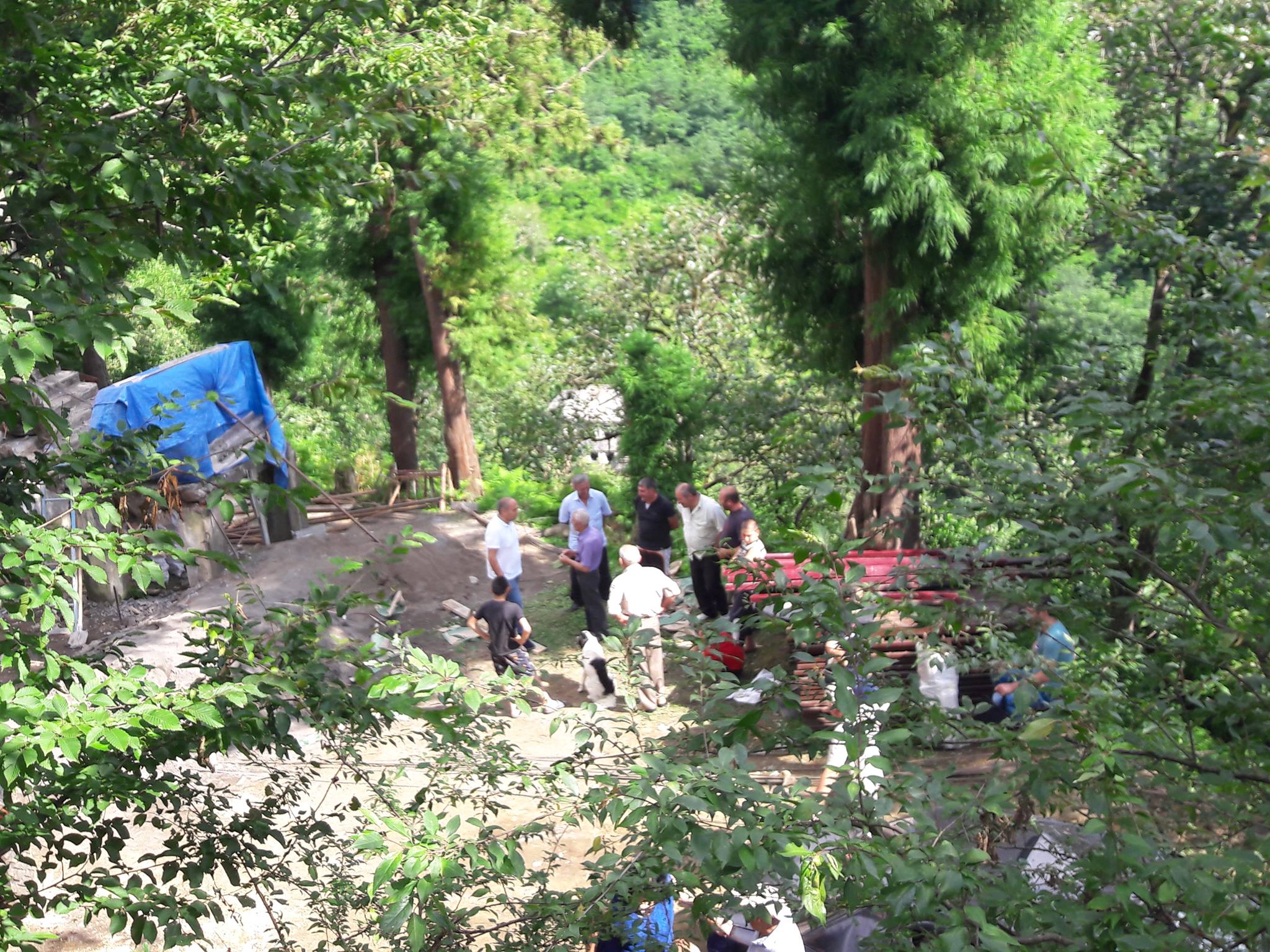  მოსახლეობასთან შეხვედრა დაგვაში