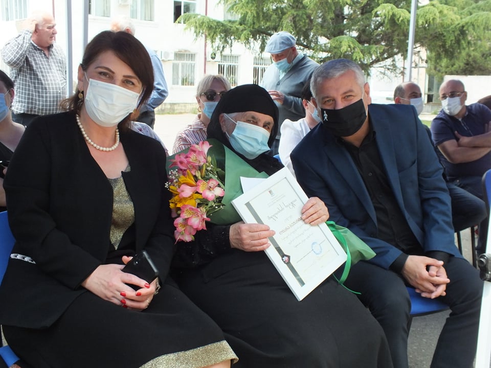 ხელვაჩაურის მუნიციპალიტეტში სოფლის ღვაწლმოსილი ადამიანები დააჯილდოეს
