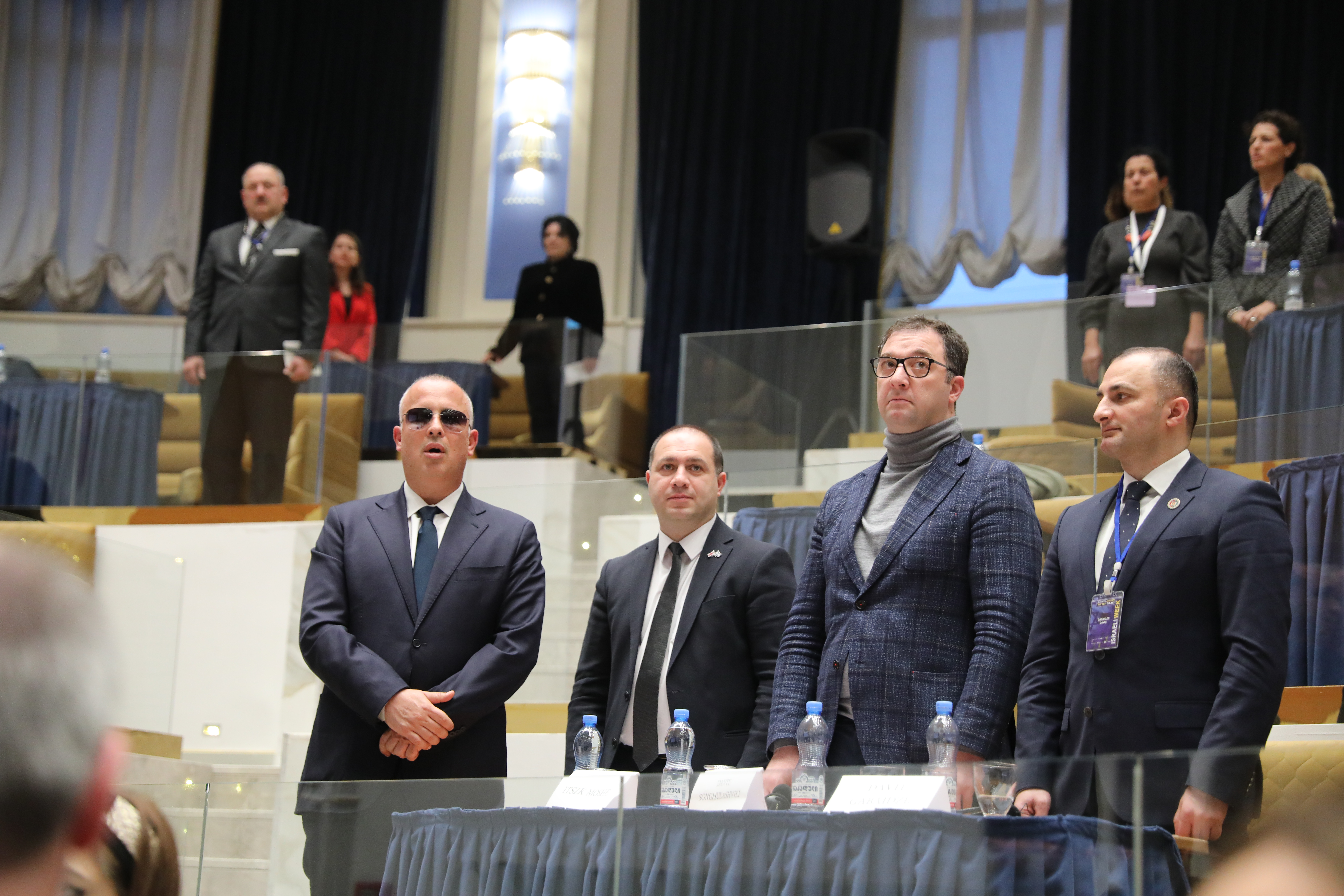 დავით გაბაიძე  „ისრაელის სახლის“  მიერ ორგანიზებულ  ბიზნესფორუმს დაესწრო