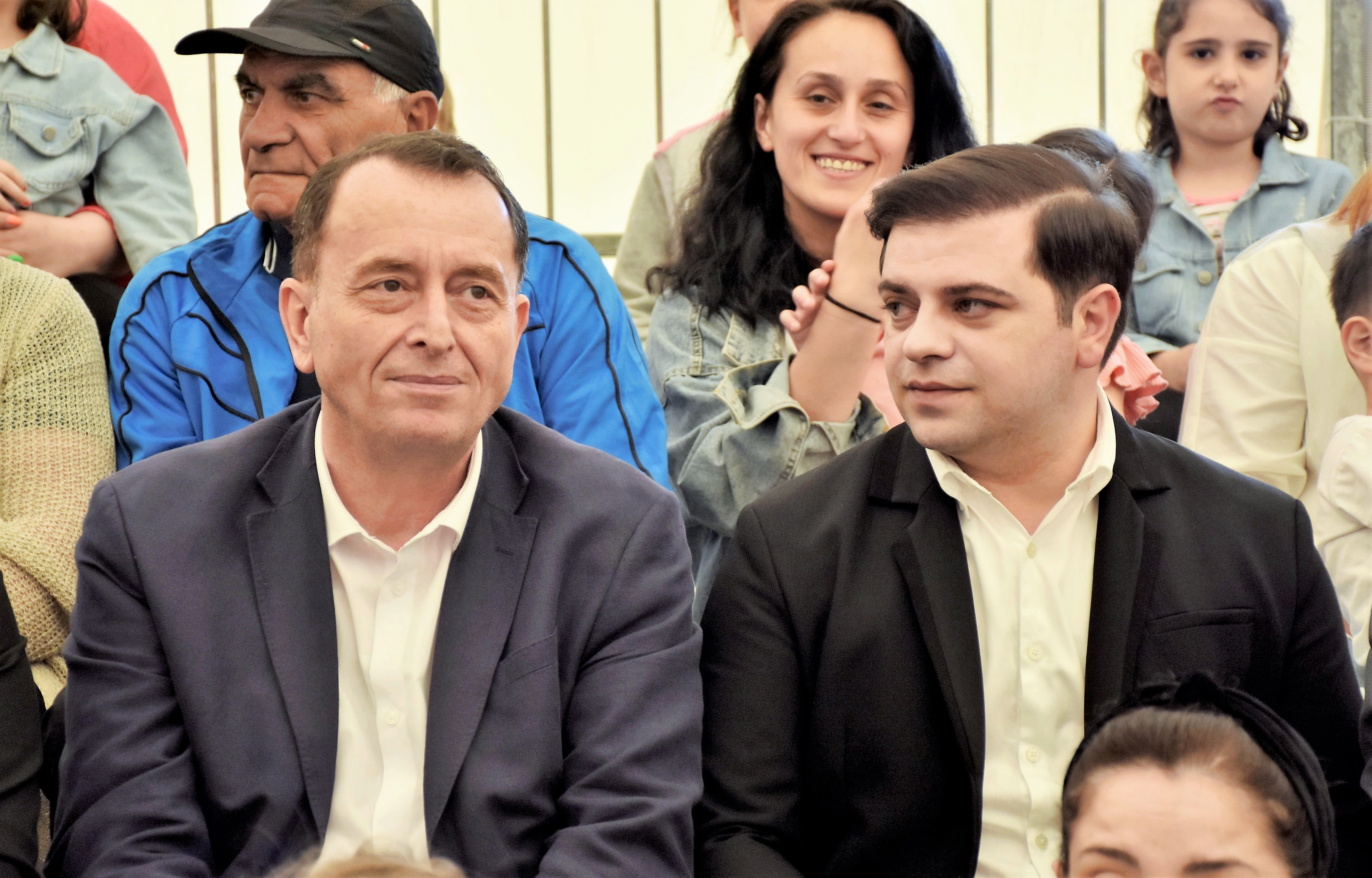 ფრიდონ ფუტკარაძე ქედასა და ხელვაჩაურში გამართულ შეხვედრებს დაესწრო