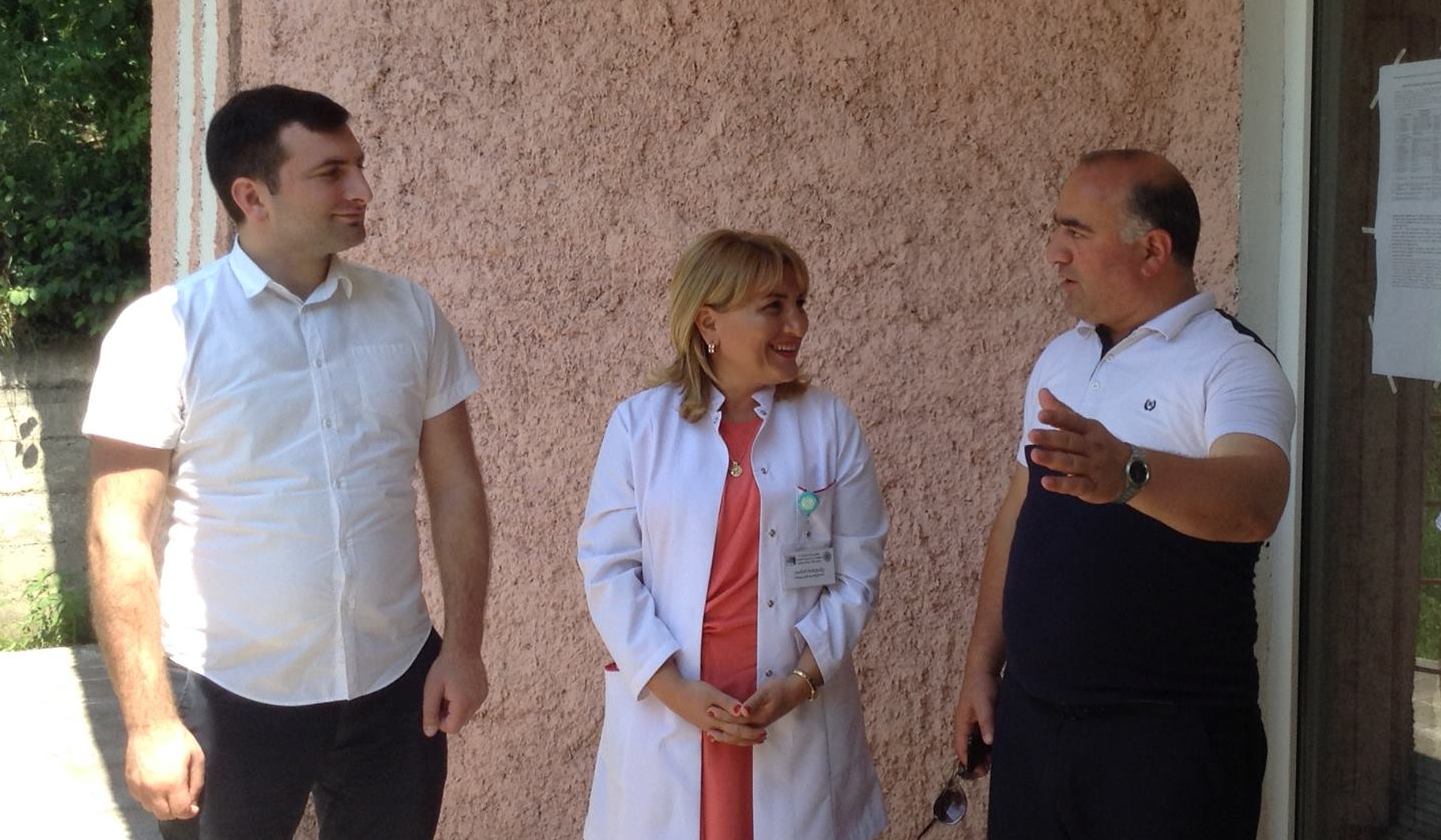 &nbsp;სამუშაო შეხვედრა ჭვანაში