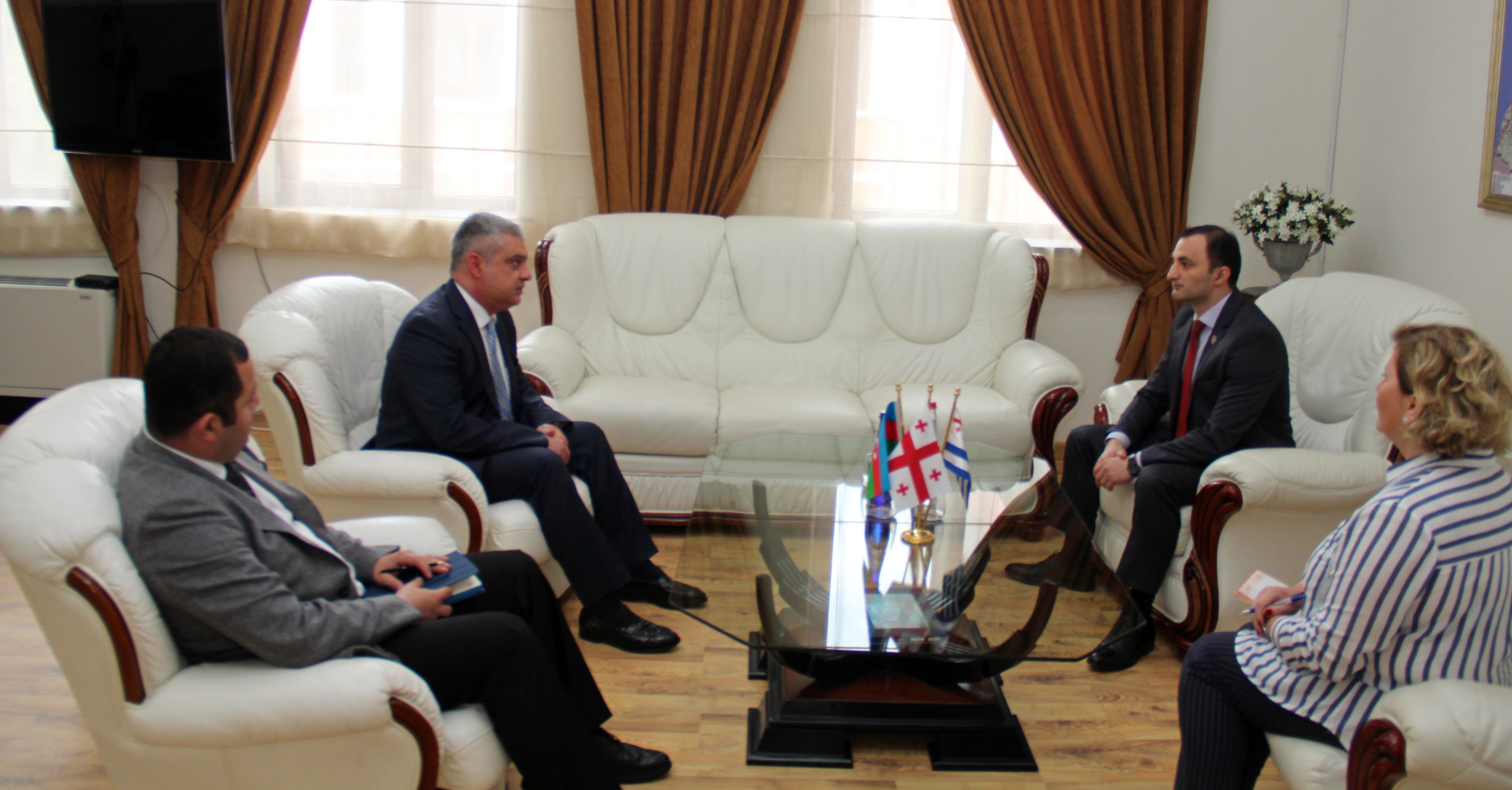 დავით გაბაიძემ პარვიზ ისმაილზადეს უმასპინძლა