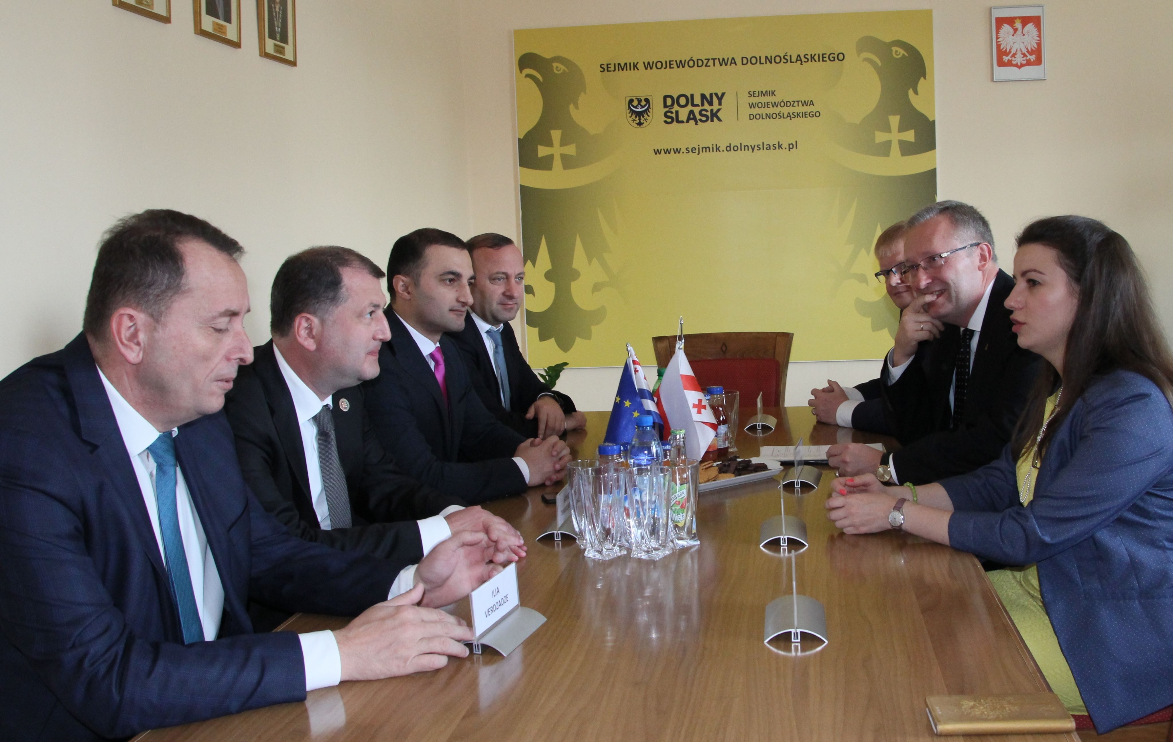 უმაღლესი საბჭოს დელეგაციის ვიზიტი პოლონეთში