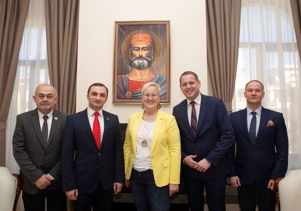 დავით გაბაიძემ ლუბუშის დელეგაციას უმასპინძლა