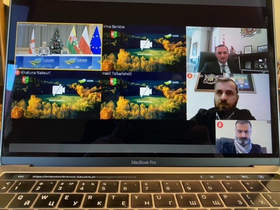 დავით გაბაიძესა და ლუბუშის სავოევოდოს სეიმიკის თავმჯდომარეს, ქალბატონ ვიოლეტა ჰაზერლაკს შორის ვიდეო შეხვედრა გაიმართა