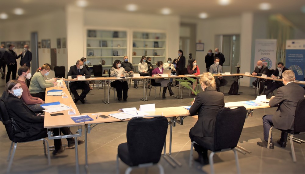 აჭარის ავტონომიური რესპუბლიკის უმაღლესი საბჭოს ღია მმართველობის საბჭოსა და საკონსულტაციო ჯგუფის შეხვედრა