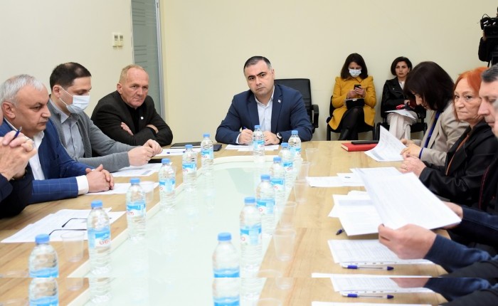 აგრარულ და გარემოს დაცვის საკითხთა კომიტეტთან არსებული საკონსულტაციო საბჭოს სხდომა