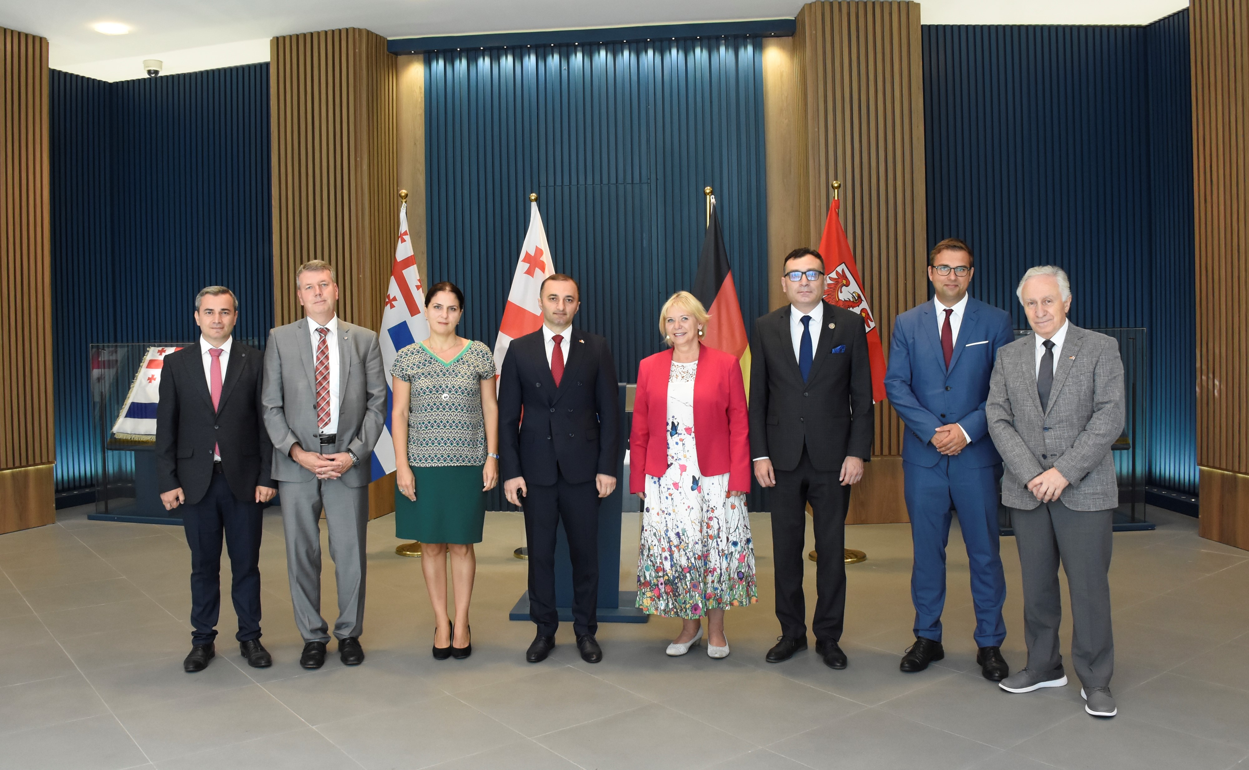 დავით გაბაიძემ ბრანდენბურგის ფედერალური მიწის ლანდტაგის ოფიციალურ დელეგაციას უმასპინძლა