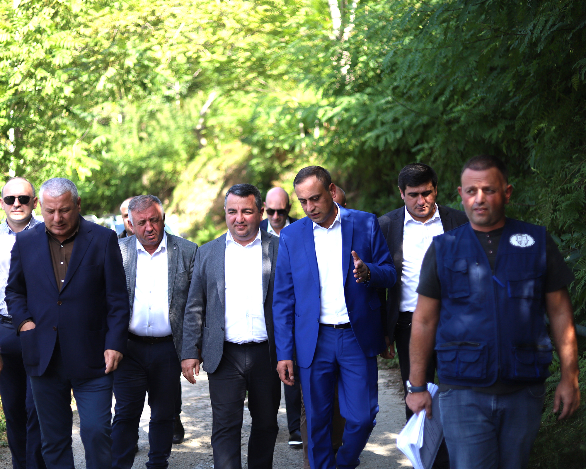 სოფელ ერგეში ადგილობრივი მნიშვნელობის საავტომობილო გზის სარეაბილიტაციო სამუშაოები მიმდინარეობს