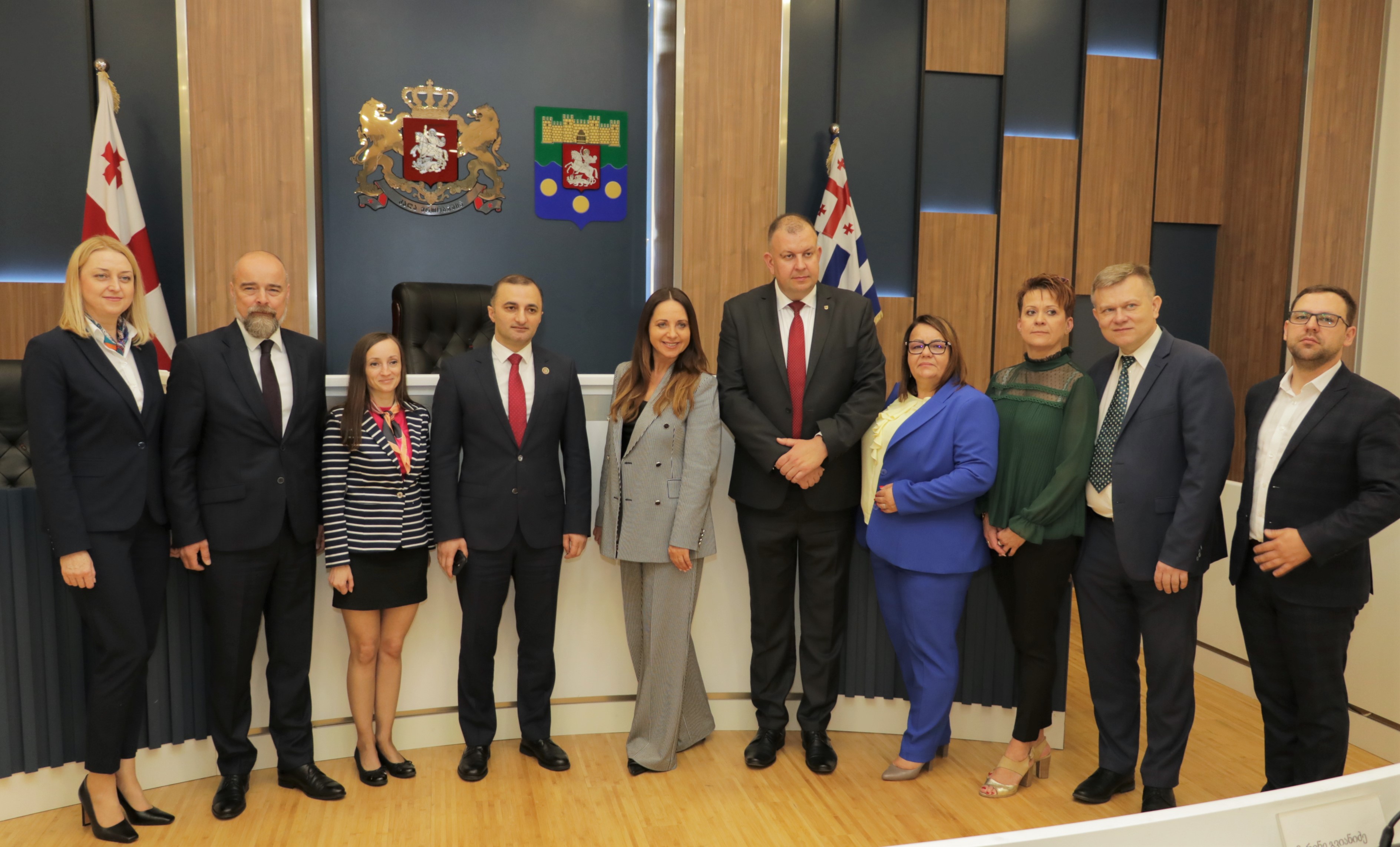 დავით გაბაიძემ ქვემო სილეზიის დელეგაციას უმასპინძლა 