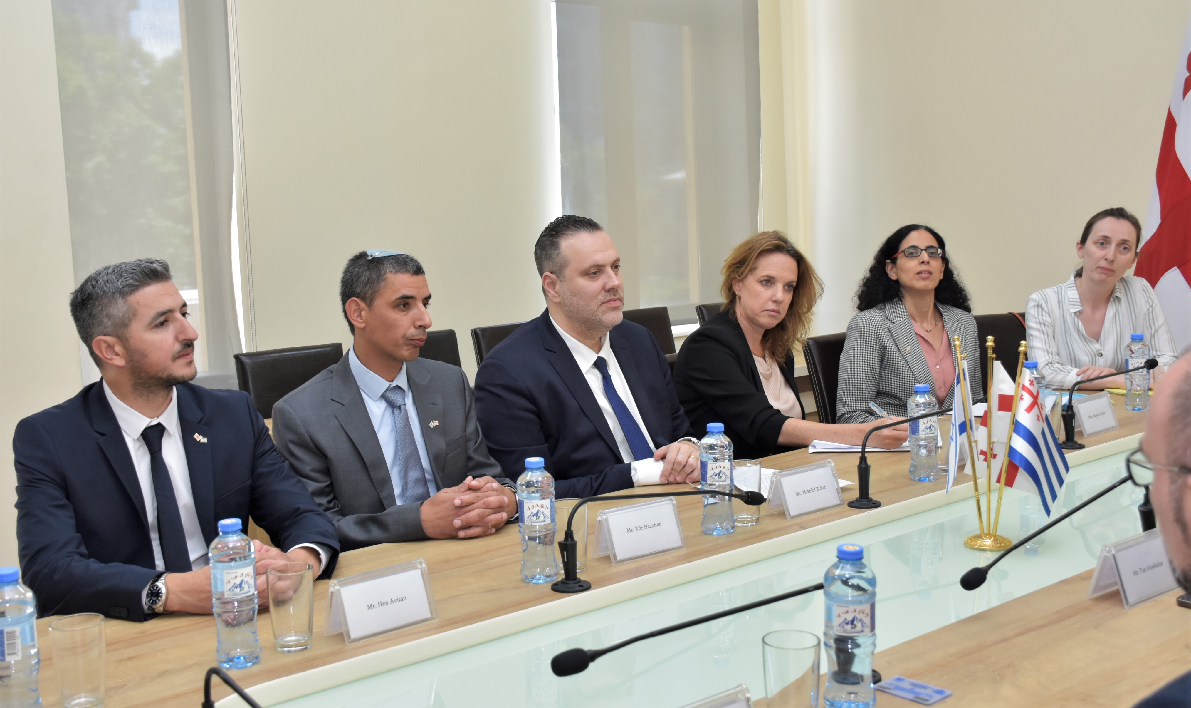 ტიტე აროშიძემ და დავით ბაციკაძემ ისრაელის კულტურისა და სპორტის მინისტრს უმასპინძლეს