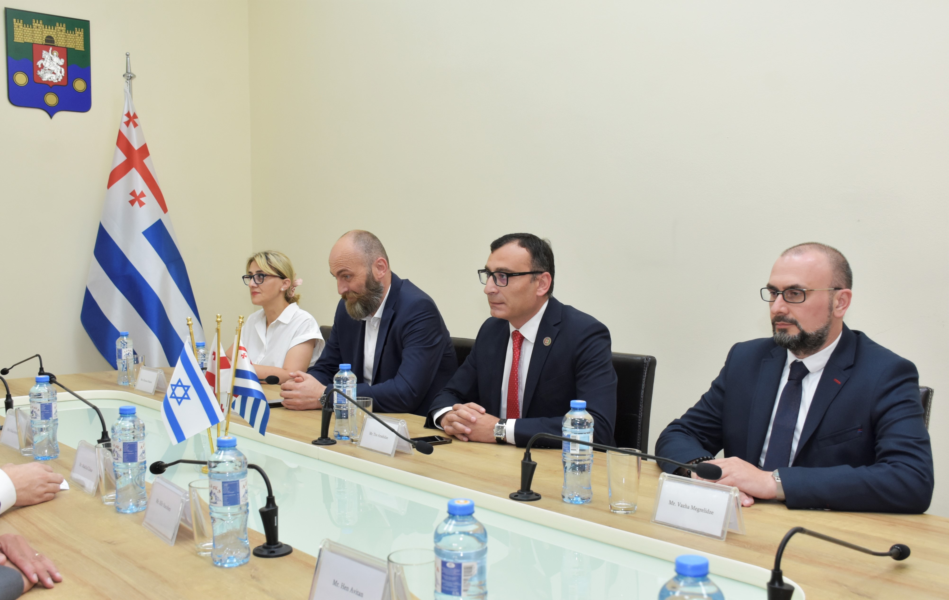 ტიტე აროშიძემ და დავით ბაციკაძემ ისრაელის კულტურისა და სპორტის მინისტრს უმასპინძლეს