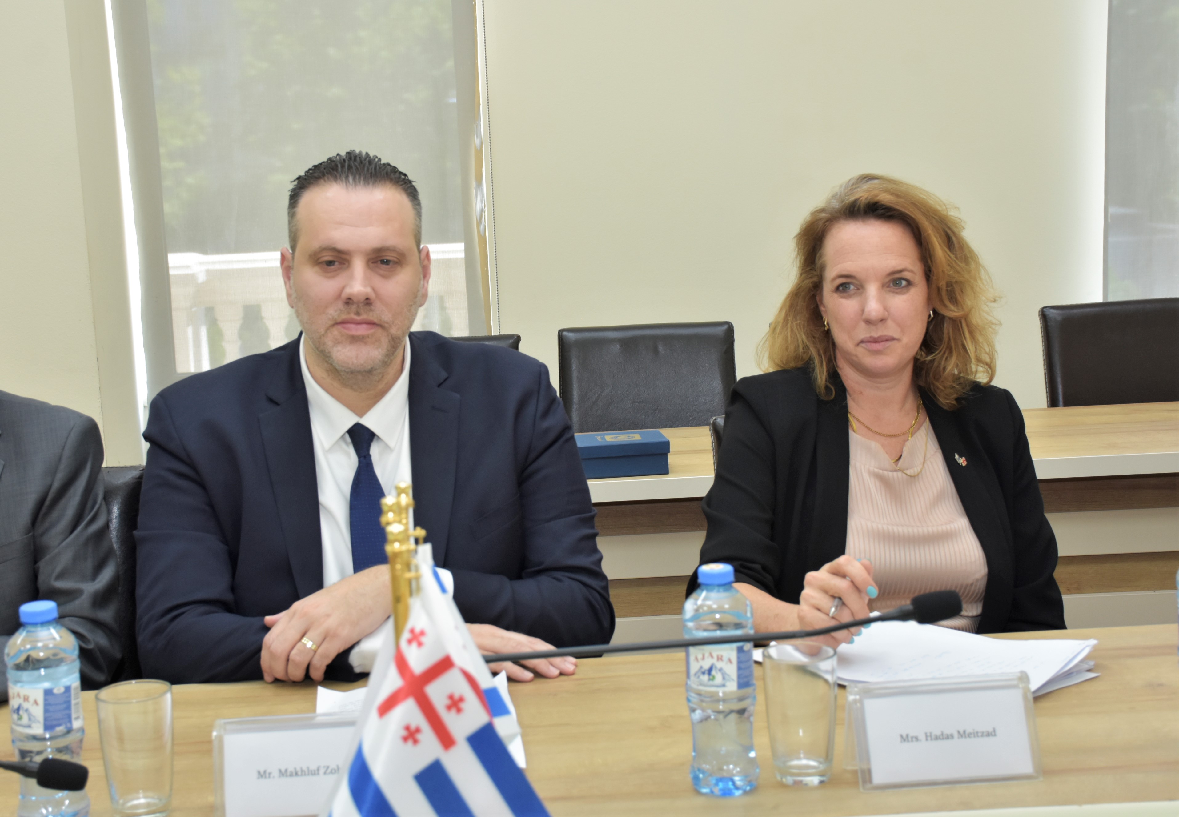 ტიტე აროშიძემ და დავით ბაციკაძემ ისრაელის კულტურისა და სპორტის მინისტრს უმასპინძლეს