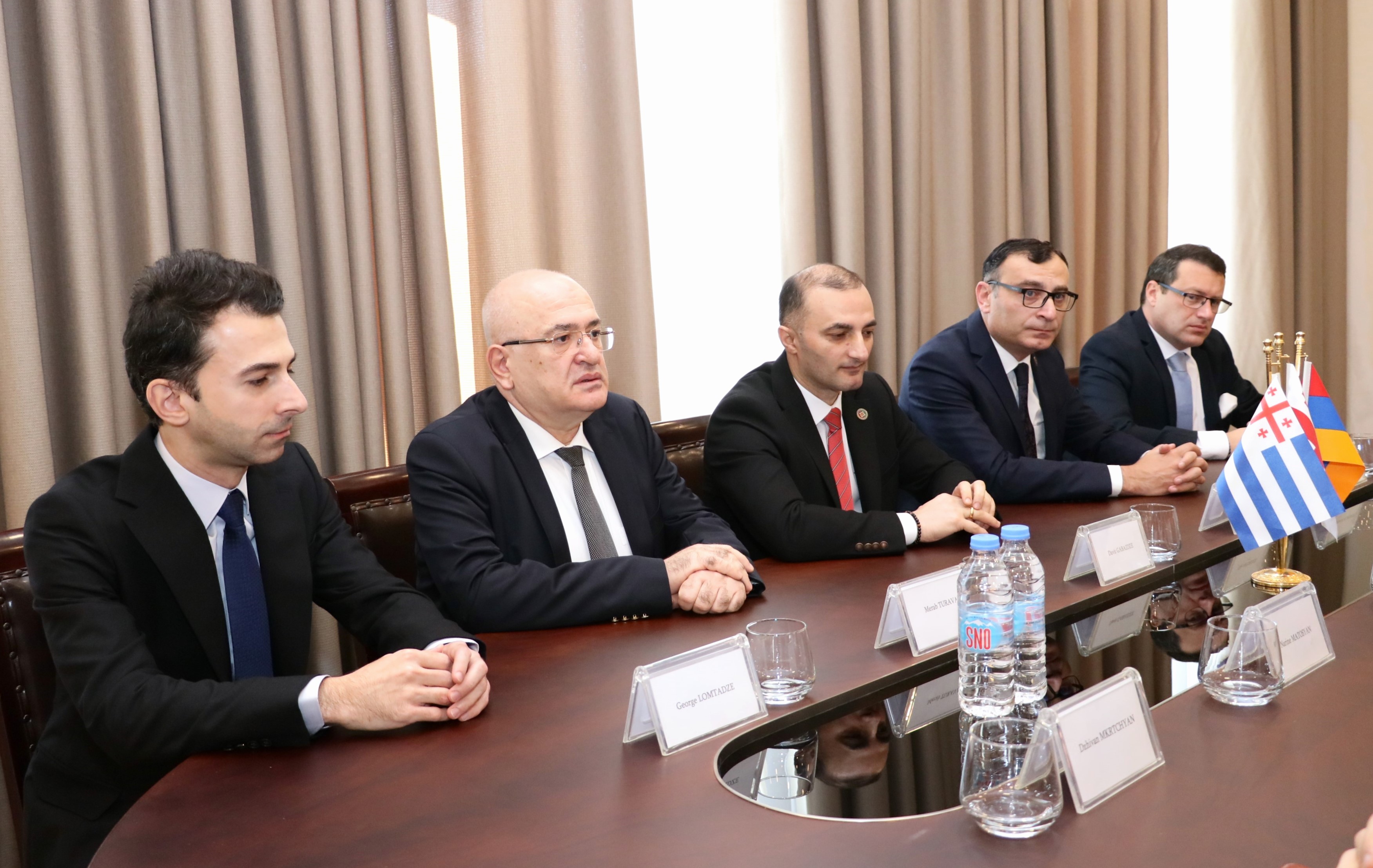 დავით გაბაიძემ სომხეთის საკონსტიტუციო სასამართლოს &nbsp;&nbsp;&nbsp;დელეგაციას უმასპინძლა