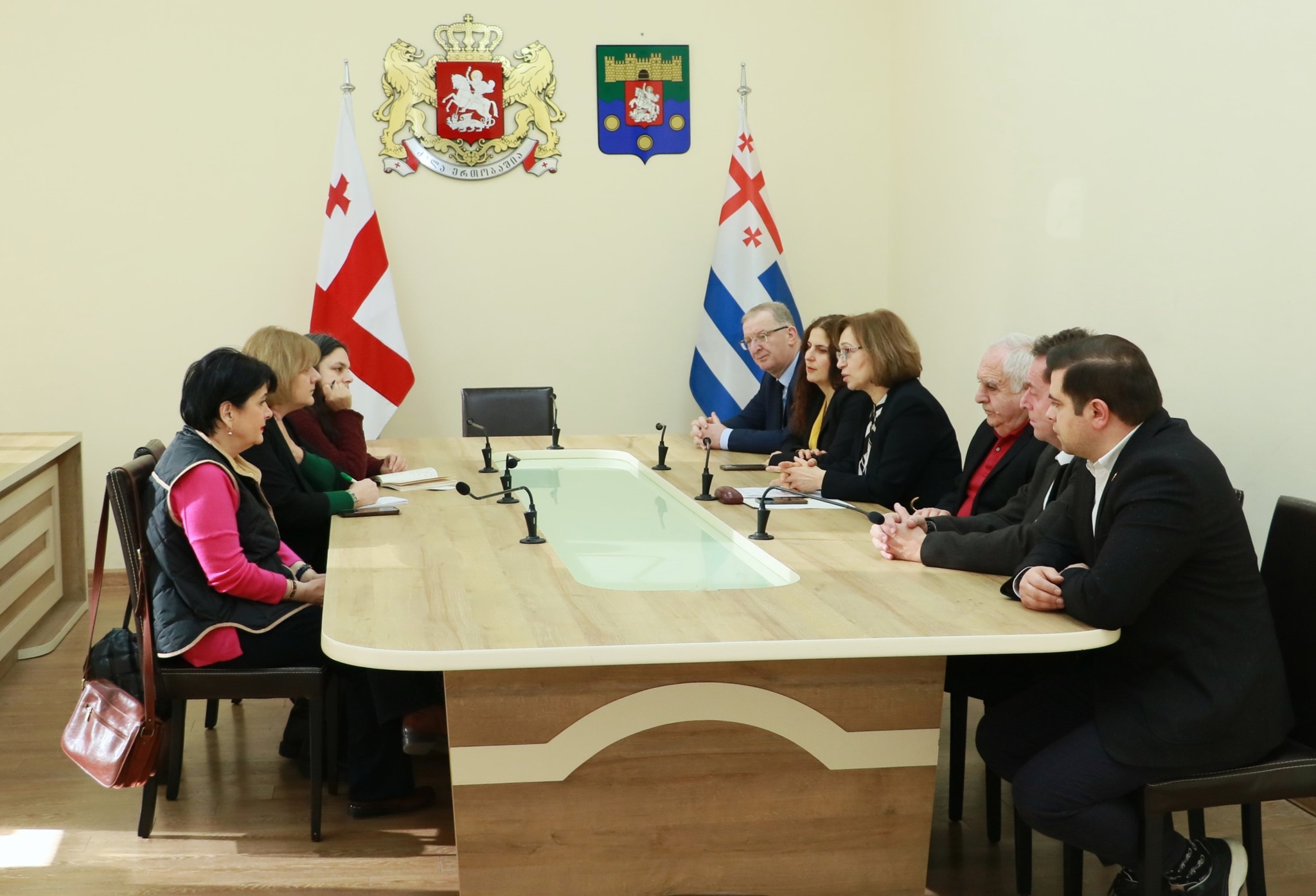 შეხვედრა USAID-ის წარმომადგენლებთან