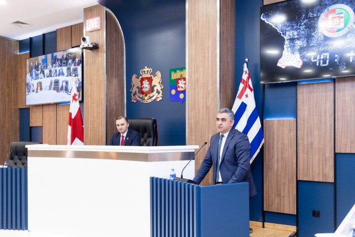 უმაღლესი საბჭოს მორიგ პლენარულ სხდომაზე სოფლის მეურნეობის მინისტრს მოუსმინეს