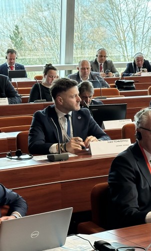 ირაკლი ჭეიშვილი ევროსაბჭოს კონგრესის 46-ე პლენარულ სესიას დაესწრო