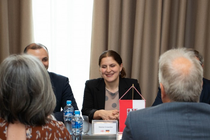 უმაღლეს საბჭოში ბრანდენბურგის დელეგაციას უმასპინძლეს