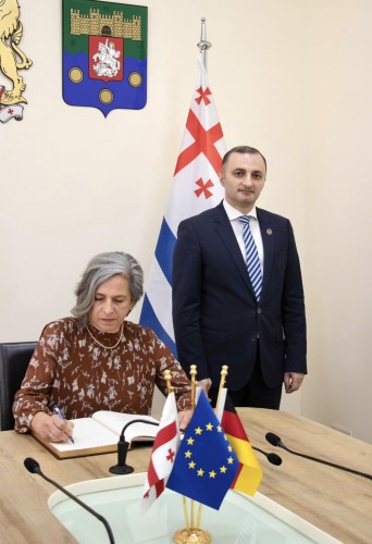 უმაღლეს საბჭოში ბრანდენბურგის დელეგაციას უმასპინძლეს