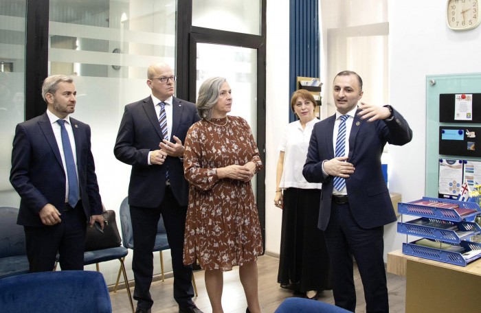 უმაღლეს საბჭოში ბრანდენბურგის დელეგაციას უმასპინძლეს