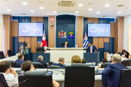 ბიუჯეტის ცვლილებები 14 ხმით დამტკიცდა