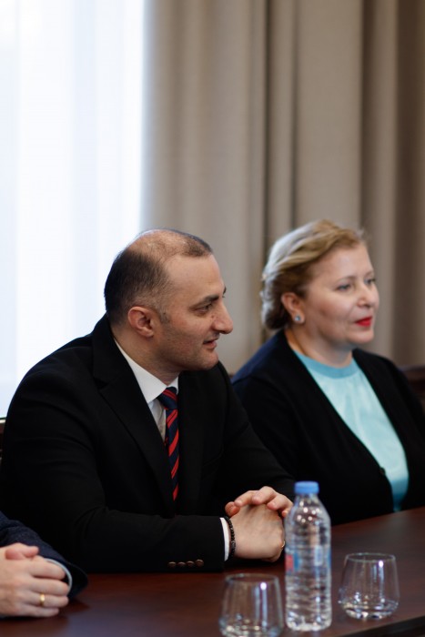 დავით გაბაიძემ მეცნიერ-თანამშრომლები დააჯილდოვა