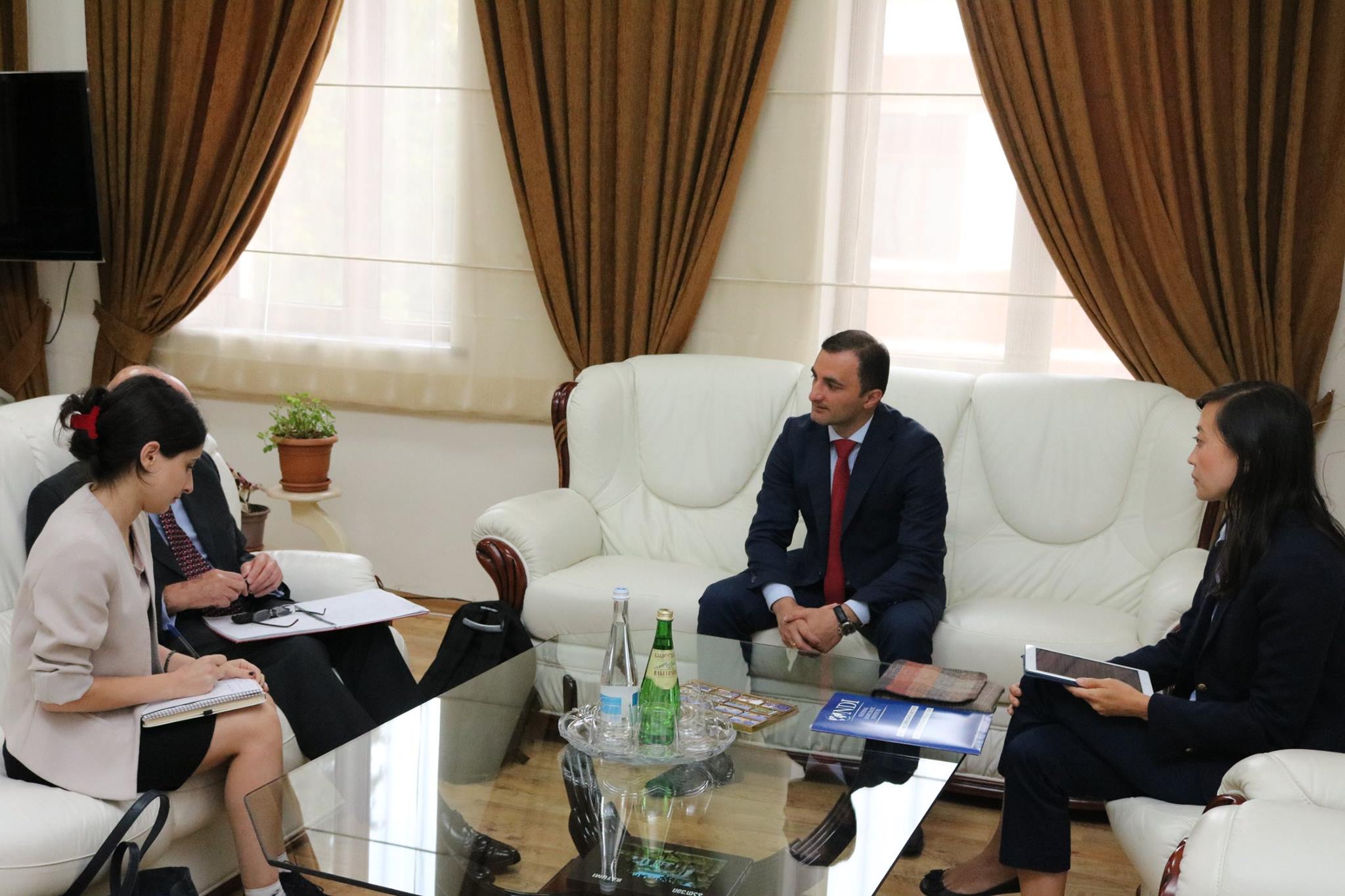 დავით გაბაიძე სადამკვირვებლო მისიის წარმომადგენლებს შეხვდა