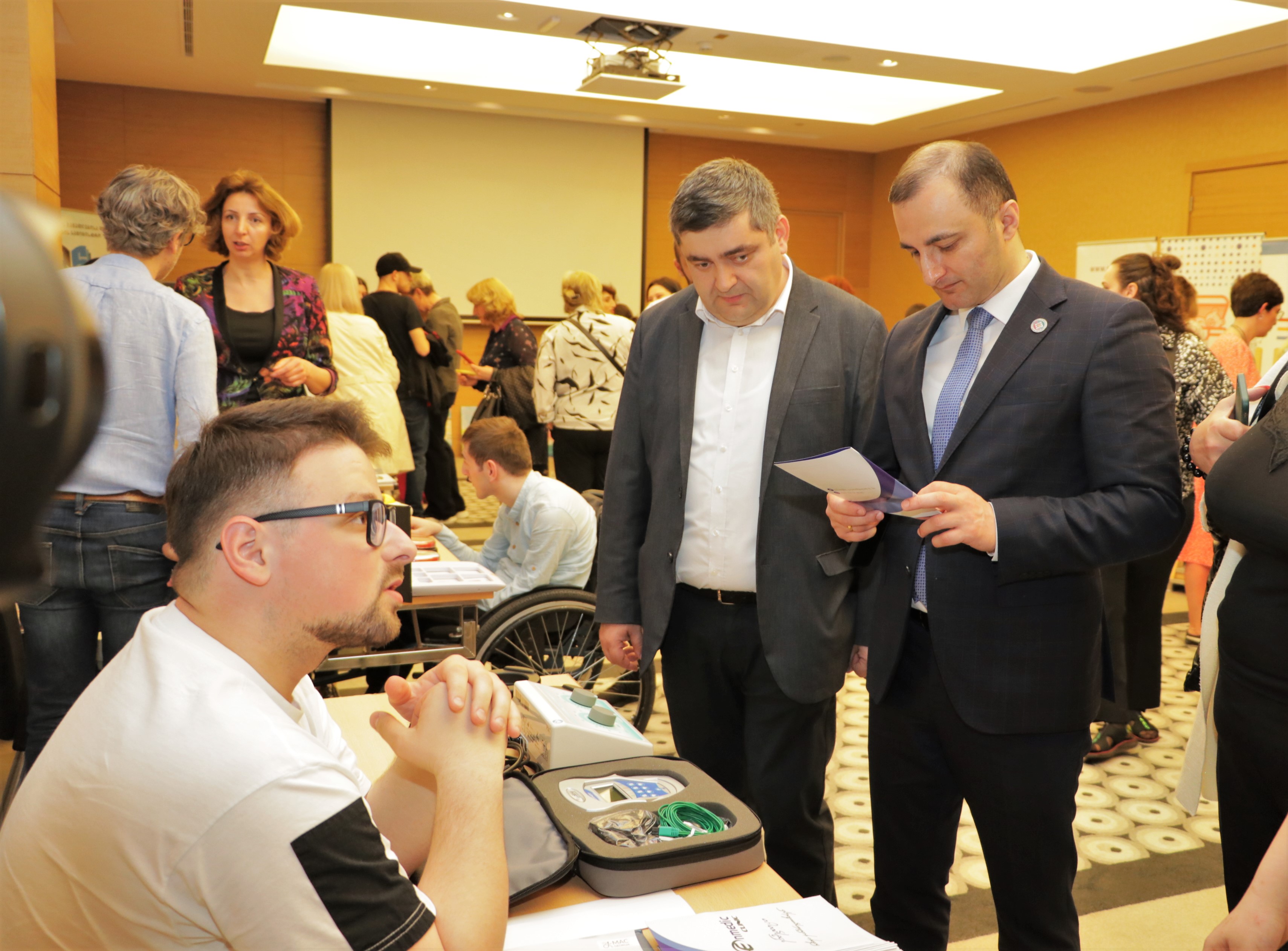  მხარდამჭერი სერვისების ინტერაქციული გამოფენა