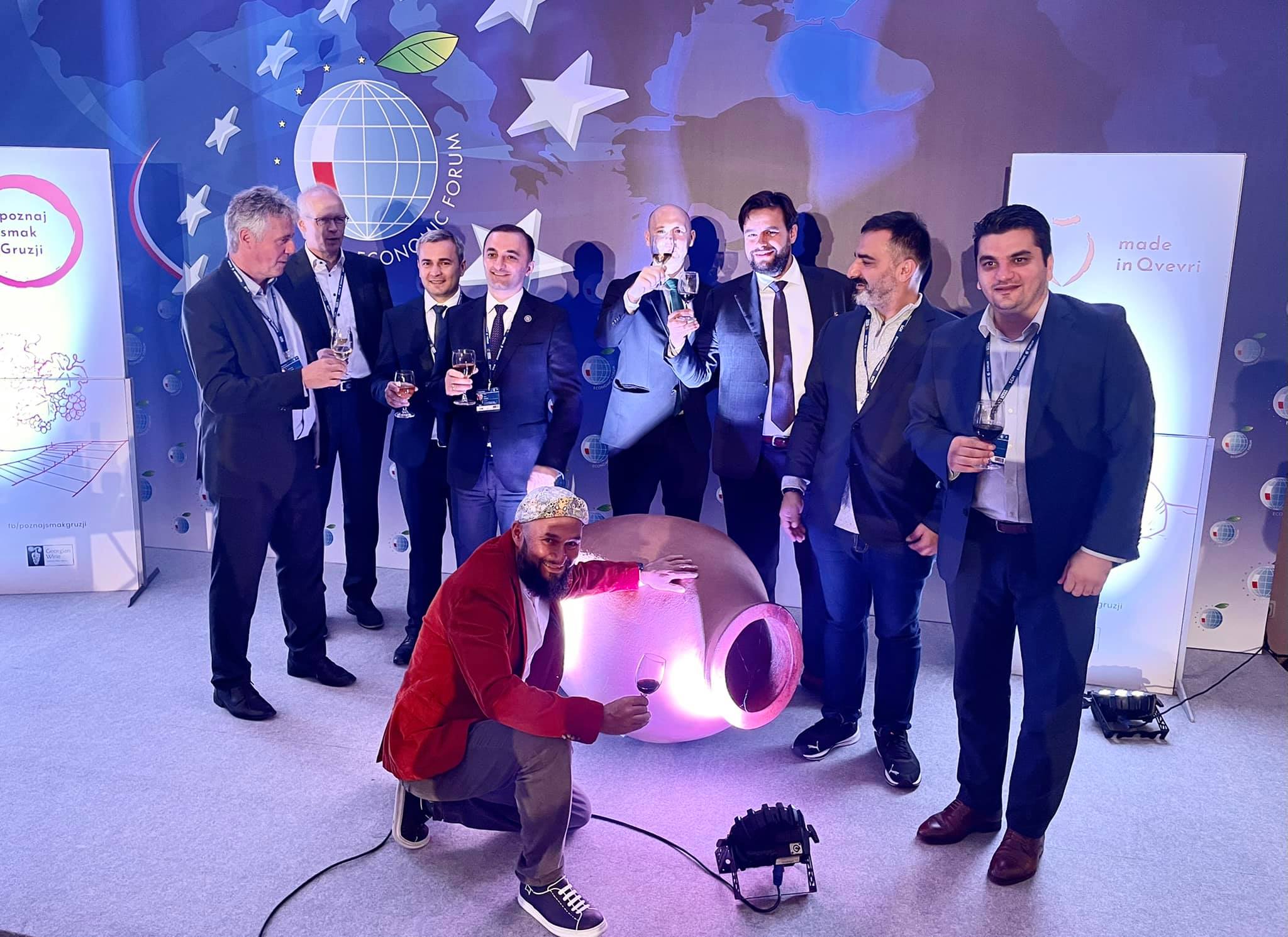 ქართული ღვინის დეგუსტაცია კარპაჩის ეკონომიკურ ფორუმზე