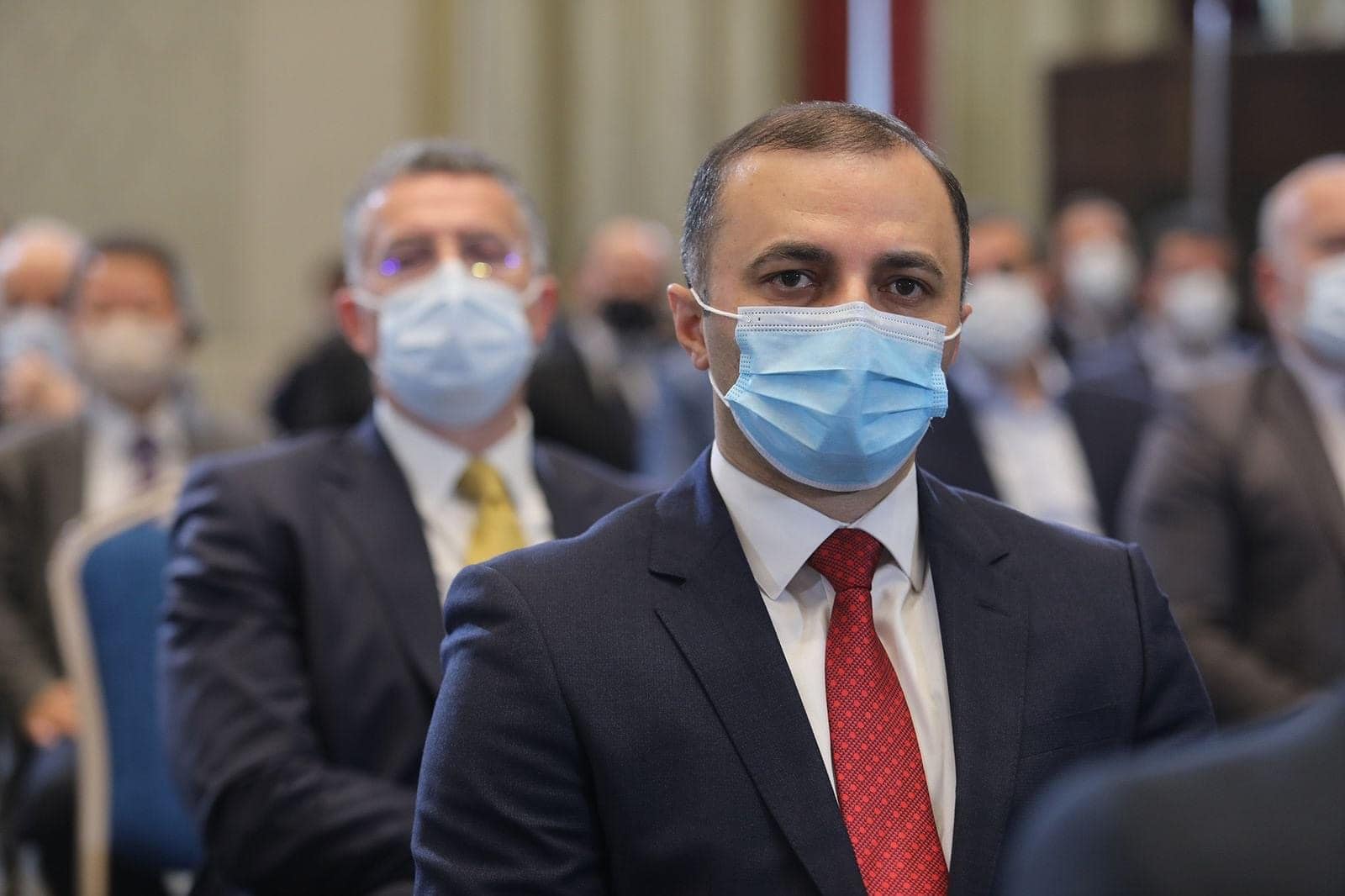 დავით გაბაიძე საქართველოს პრემიერ-მინისტრის  ანგარიშს დაესწრო