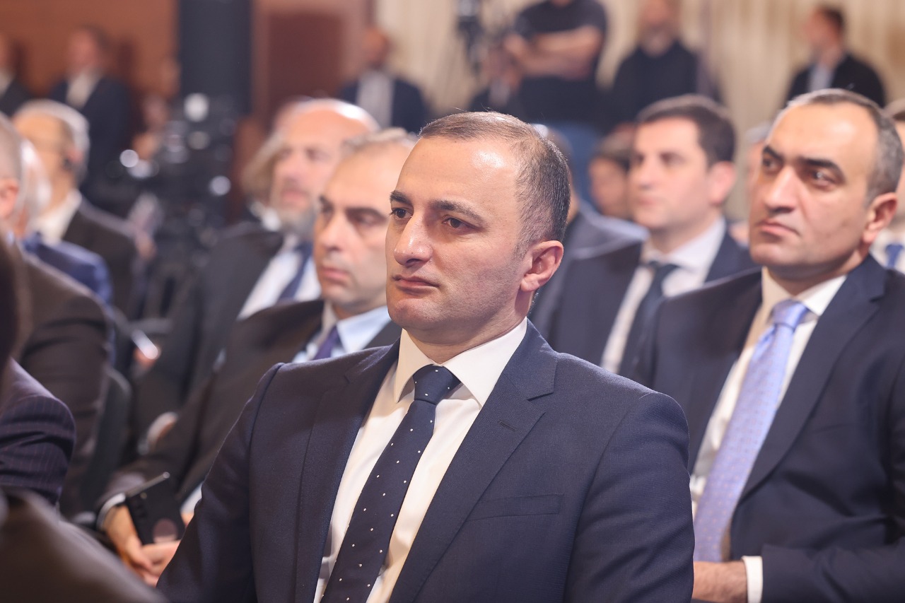 დავით გაბაიძე საქართველოს პრემიერ-მინისტრის მიერ მთავრობის მუშაობის  ანგარიშის წარდგენას დაესწრო