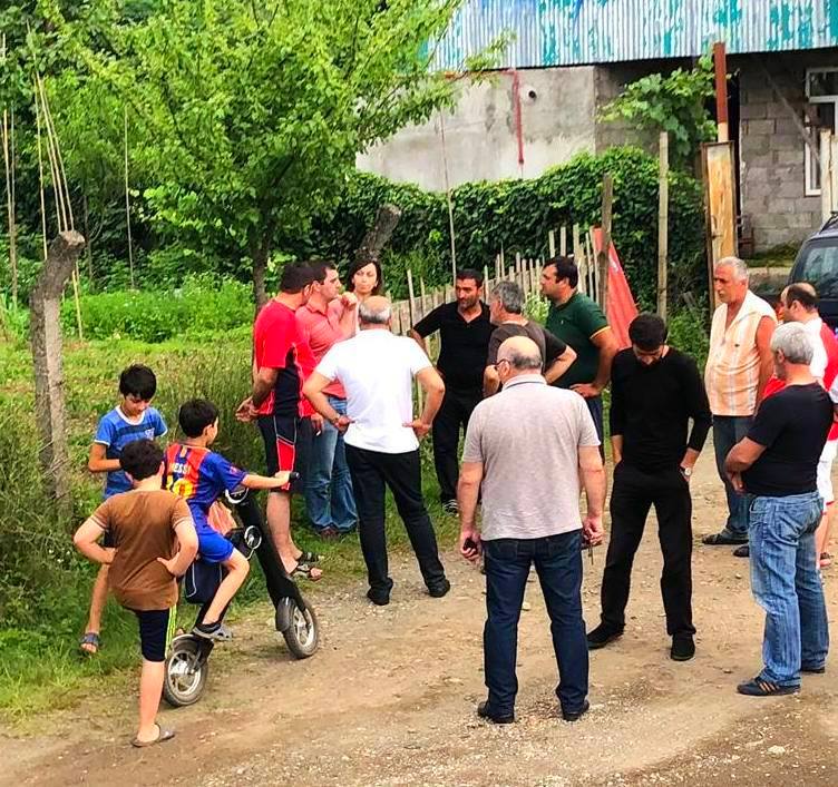 დეპუტატები ნაპირსამაგრ სამუშაოებს გაეცნენ