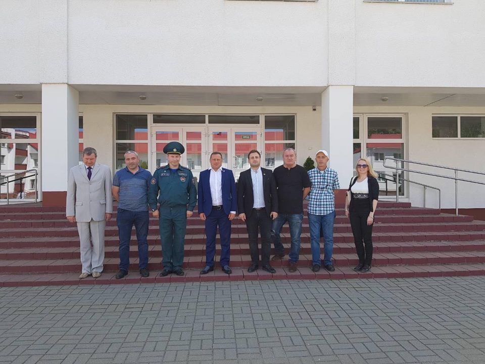 ბელორუსიაში ვიზიტი გრძელდება